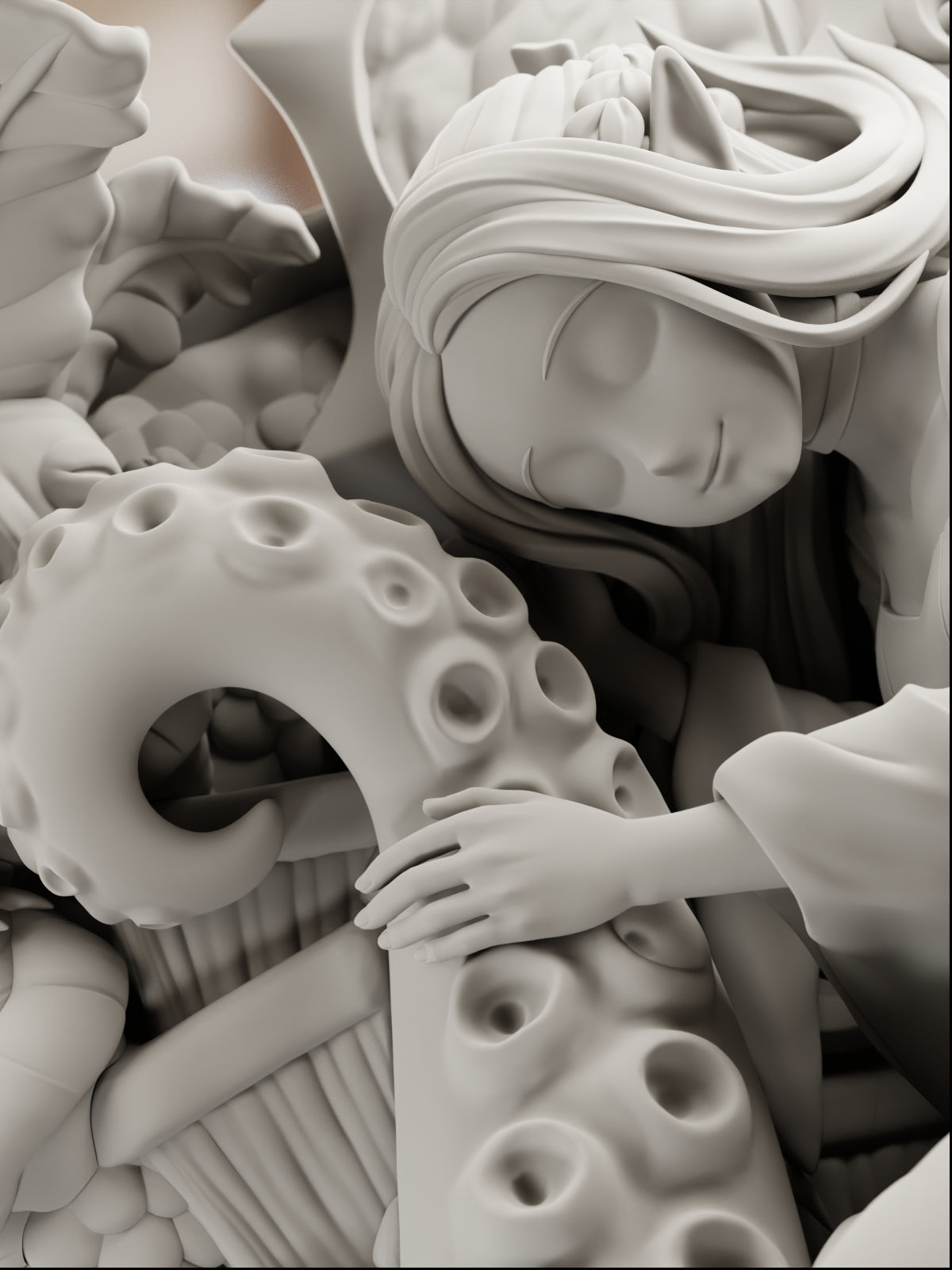 The Elf Gourmet | Maximum Detailed 12K 3D printed figure