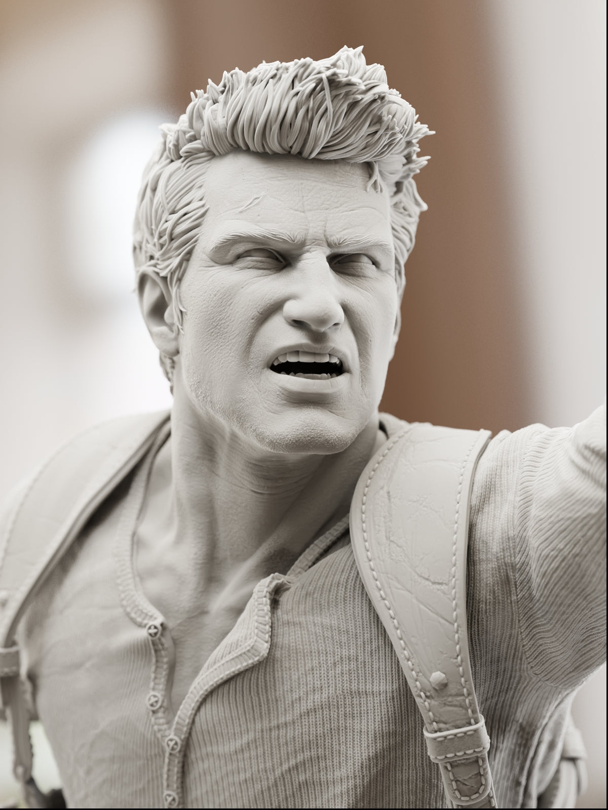 The Treasure Hunter | Maximum Detailed 12K 3D printed figure