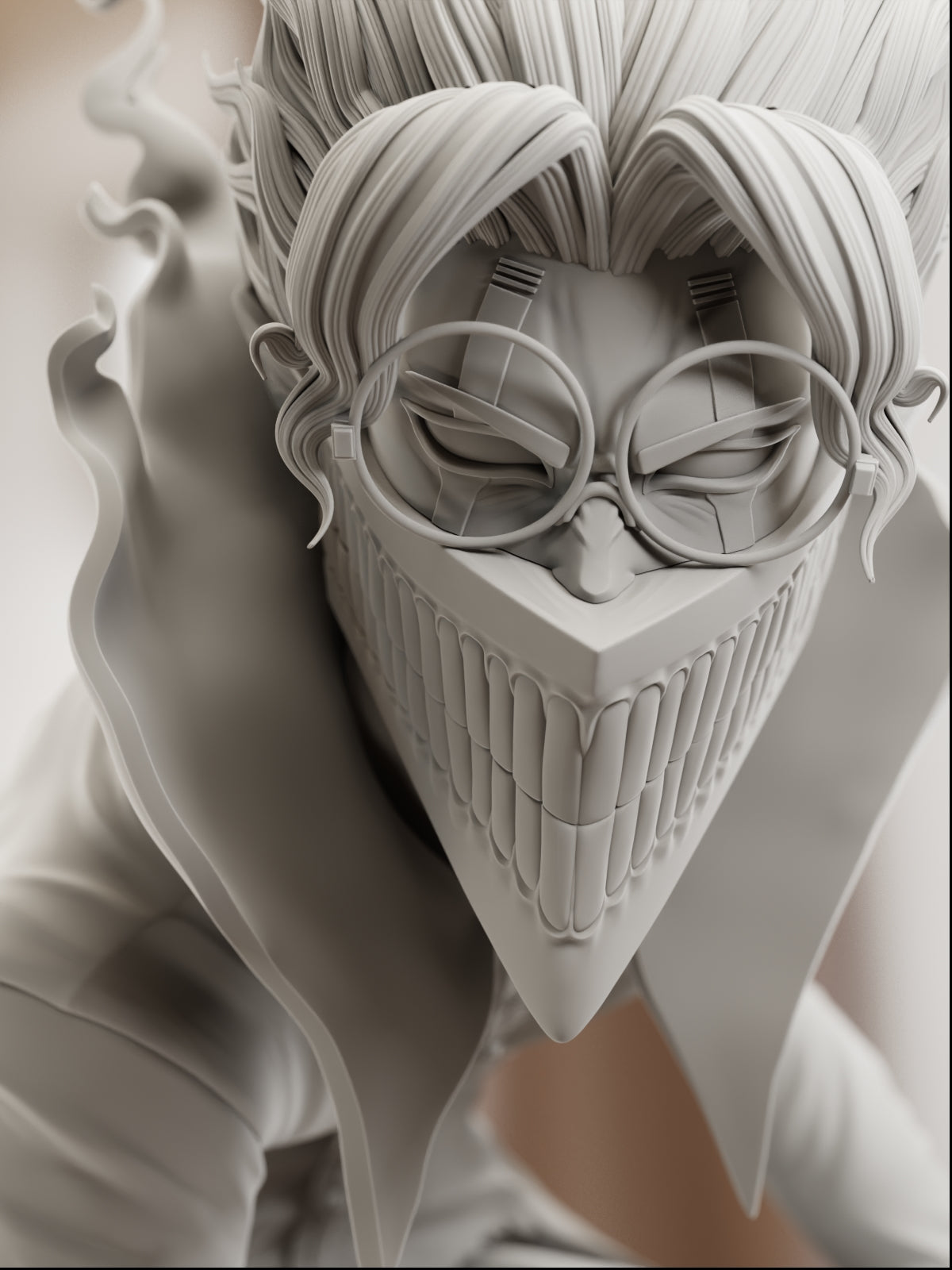 The Cursed Hero | Maximum Detailed 12K 3D printed figure