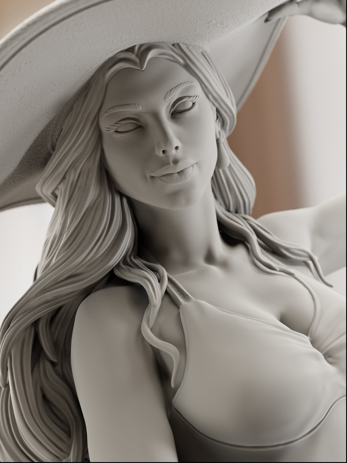 The Jazz Queen | Maximum Detailed 12K 3D printed figure