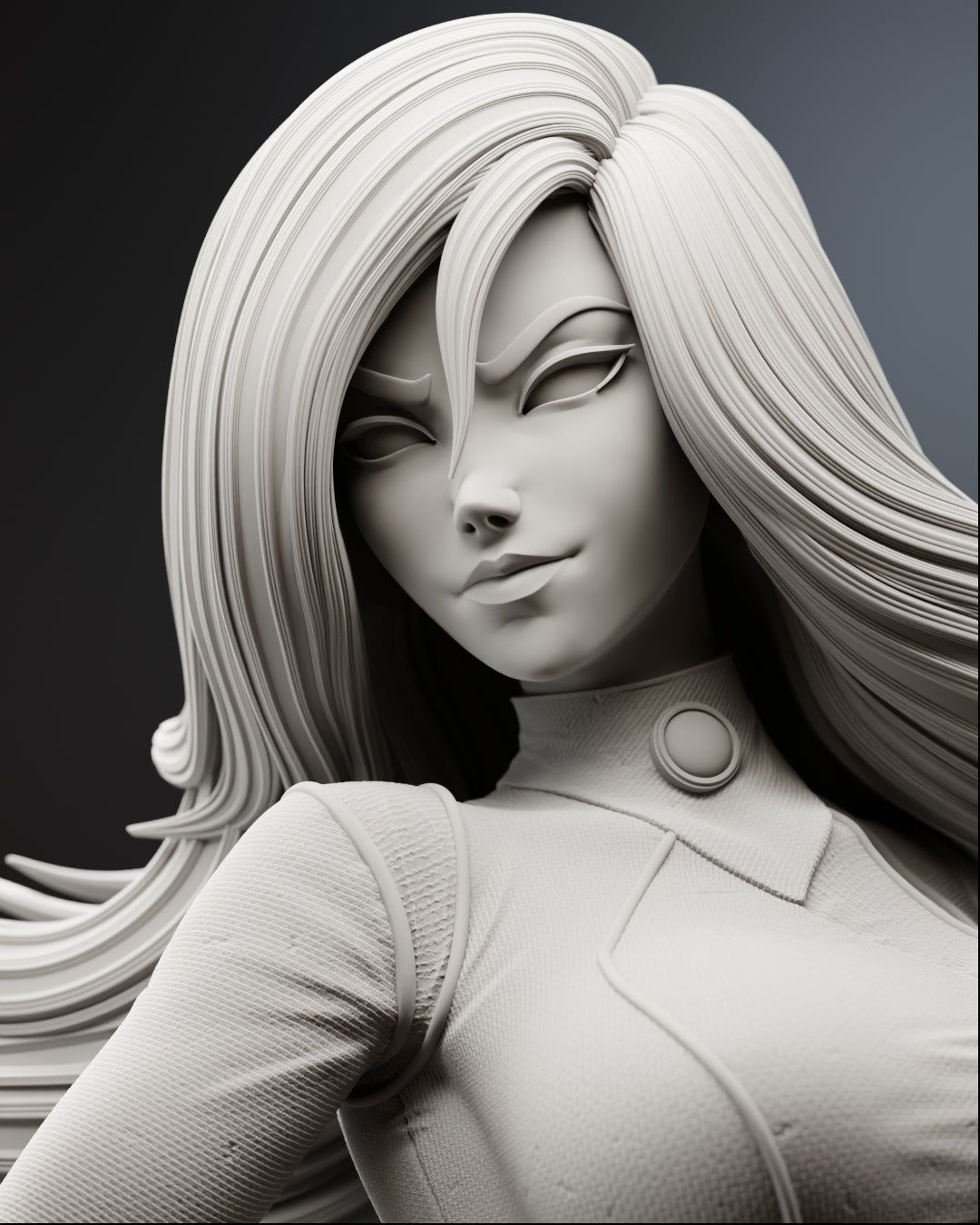The Neon Nemesis Statue
