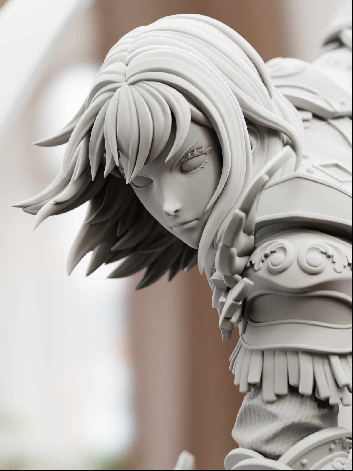 The Graceful Hunter | Maximum Detailed 12K 3D printed figure