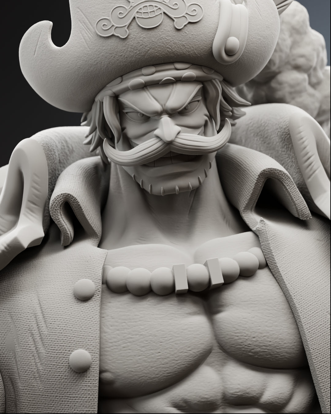 Legendary Pirate King Statue