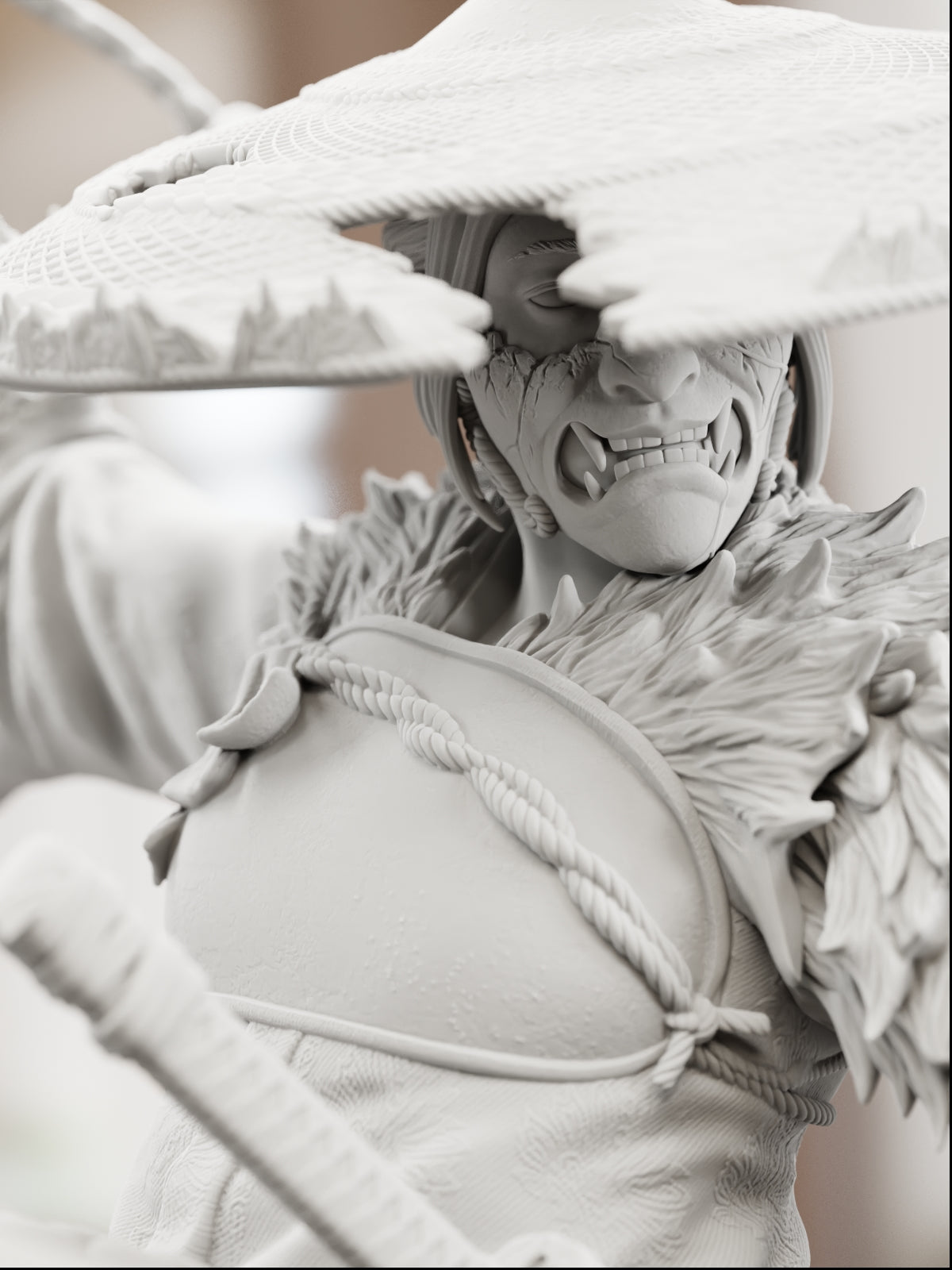 The Lone Rider | Maximum Detailed 12K 3D printed figure