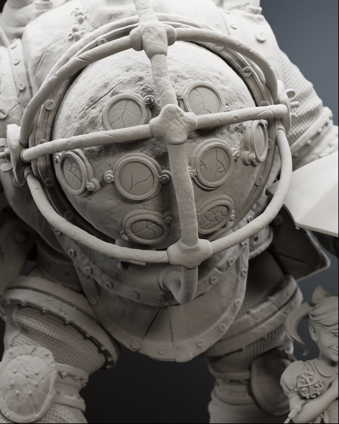 The Rapture Protector Statue