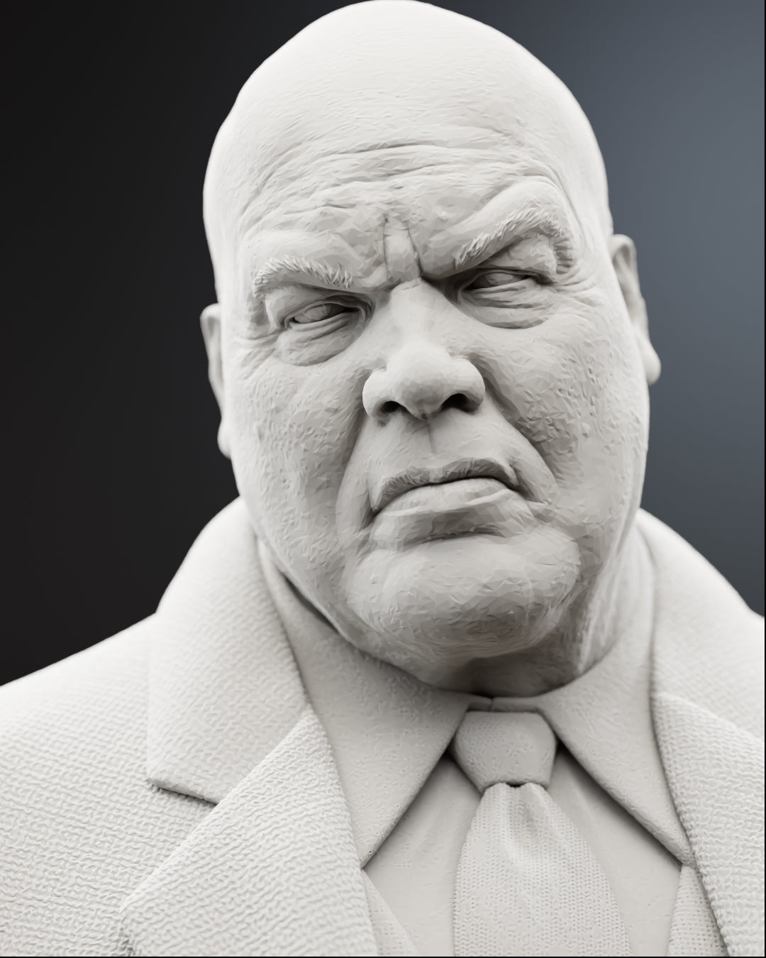 The Kingpin Statue