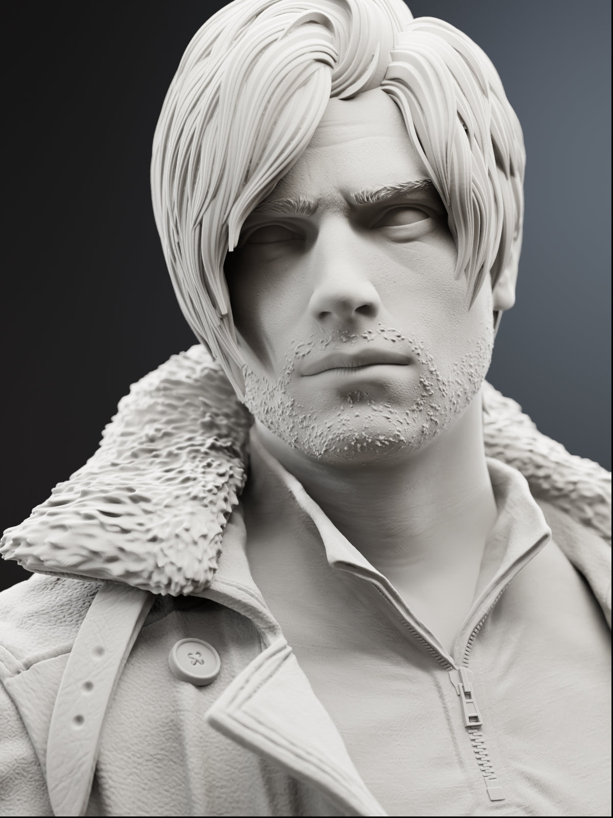 The Kennedy | Maximum Detailed 12K 3D printed figure