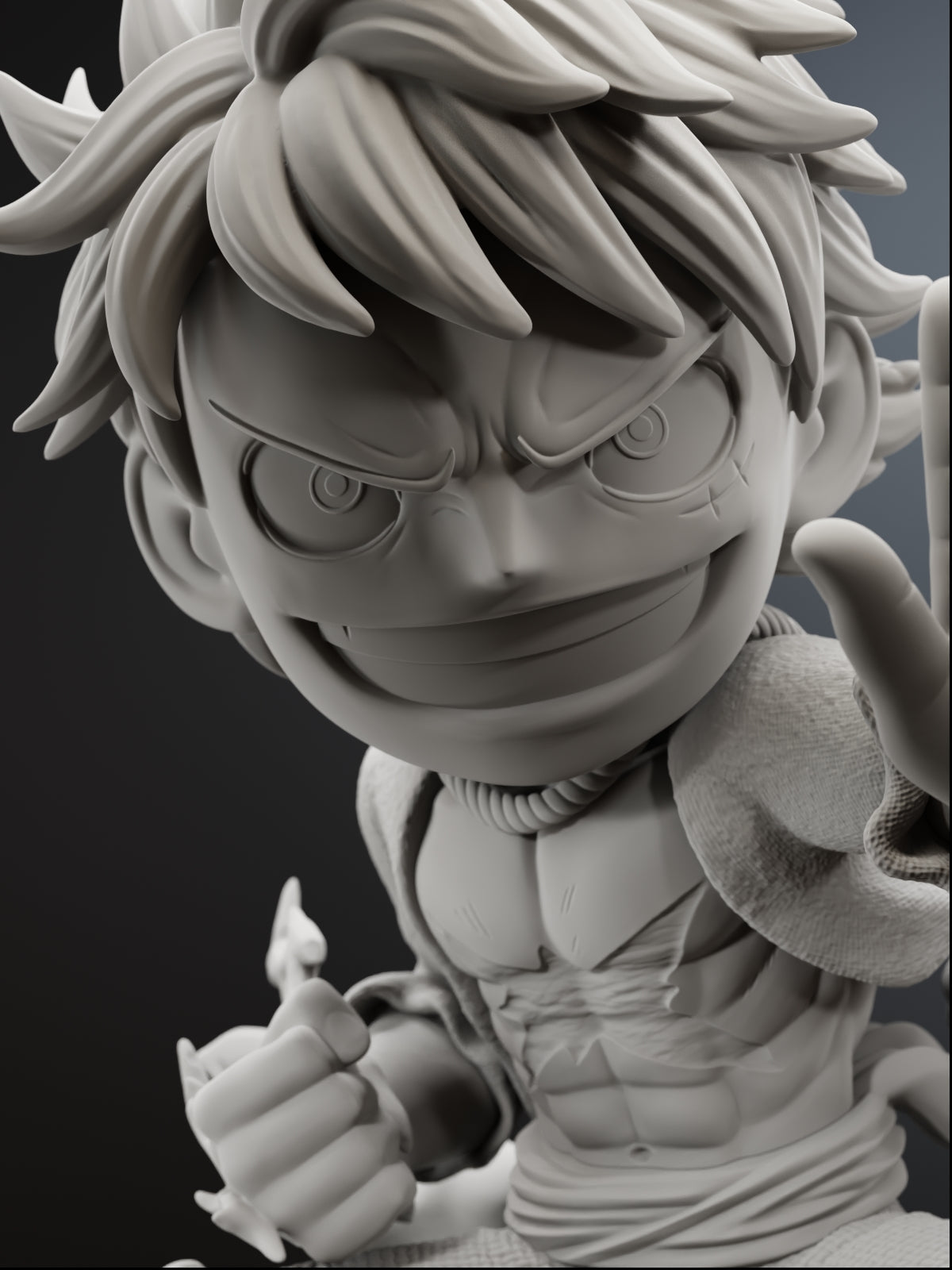 Tiny Pirate King | Maximum Detailed 12K 3D printed figure