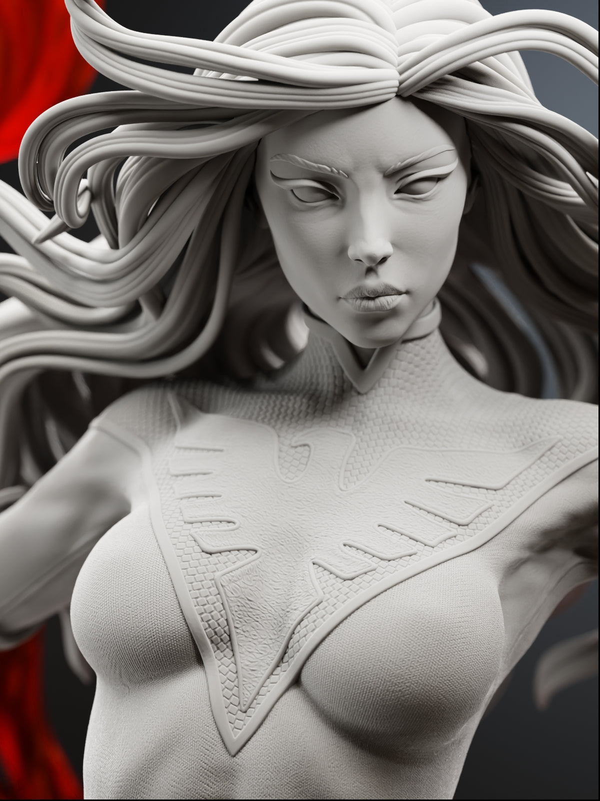 The Dark Phoenix Statue
