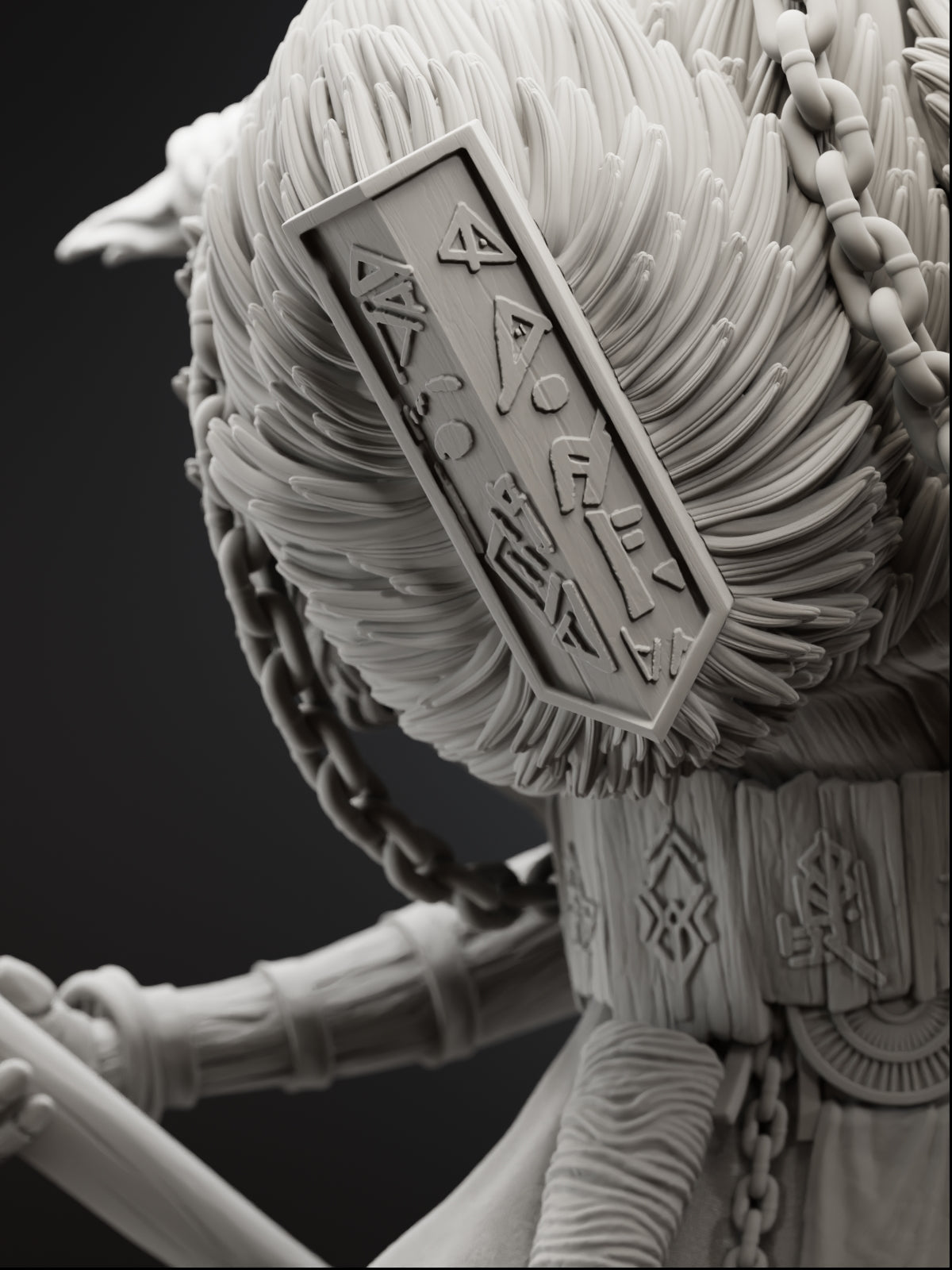 The Feet Collector | Maximum Detailed 12K 3D printed figure