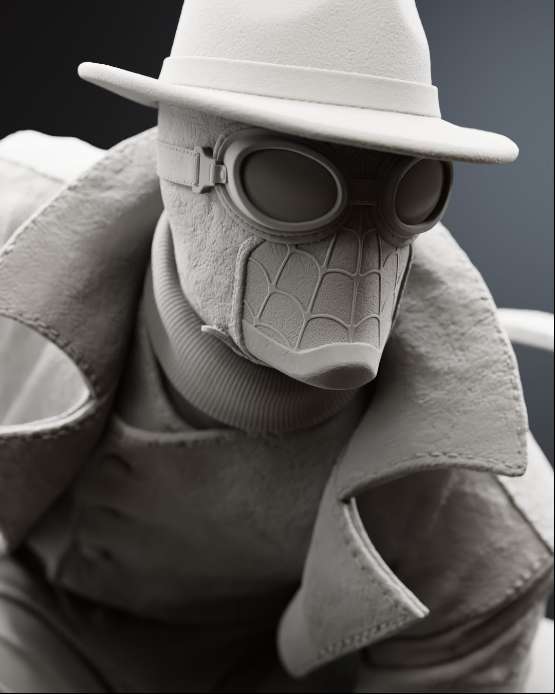 The Masked Vigilante Statue