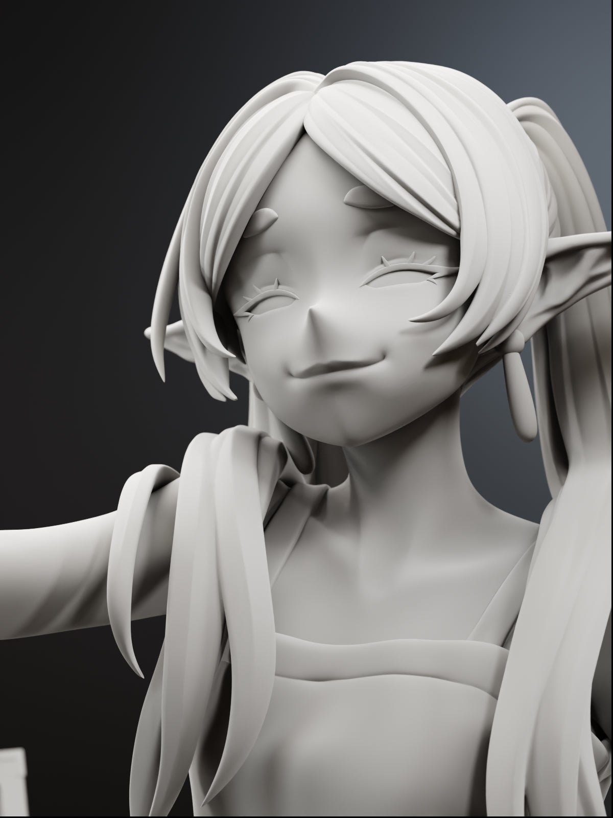 The Spell Collector | Maximum Detailed 12K 3D printed figure