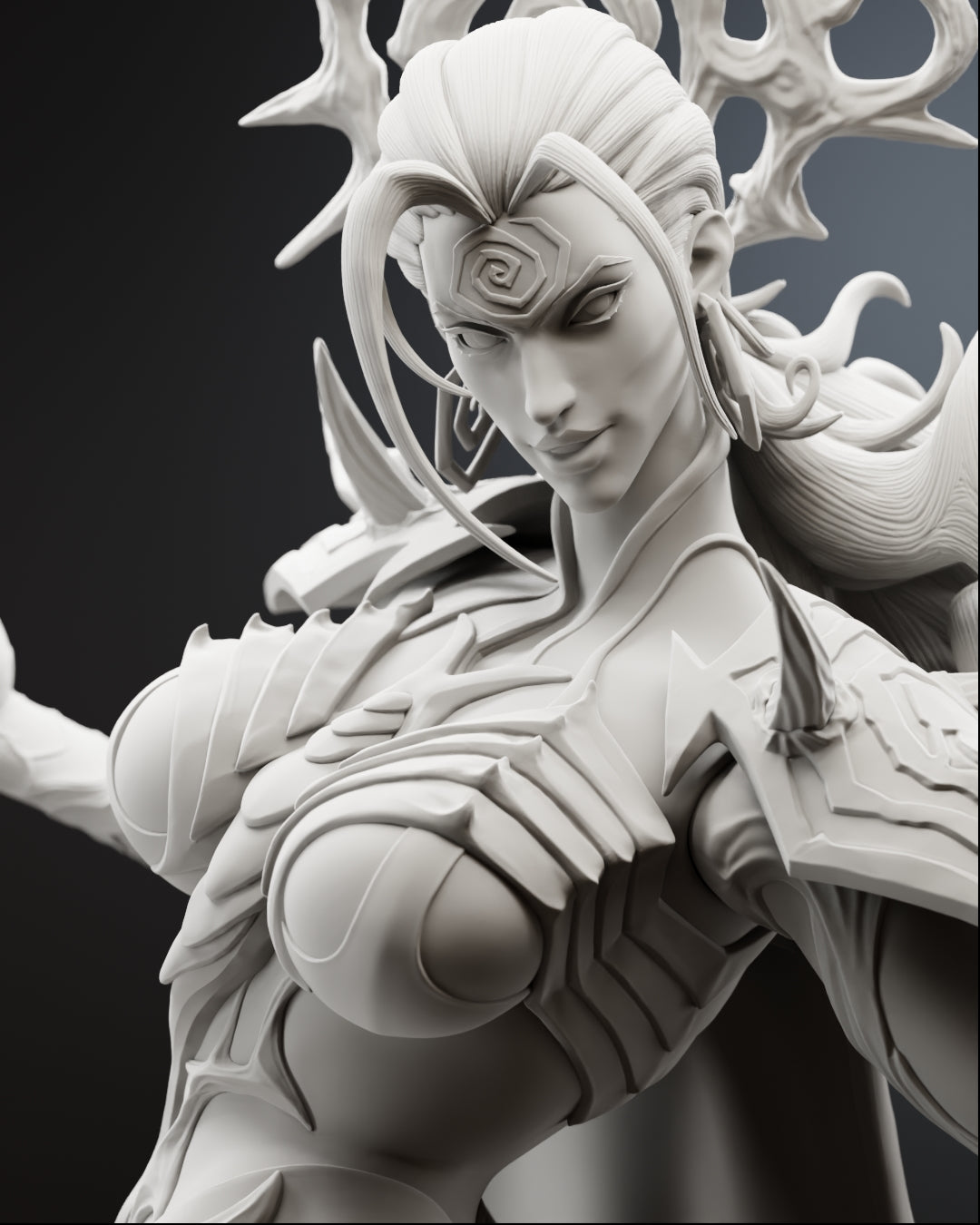 The Black Queen Statue