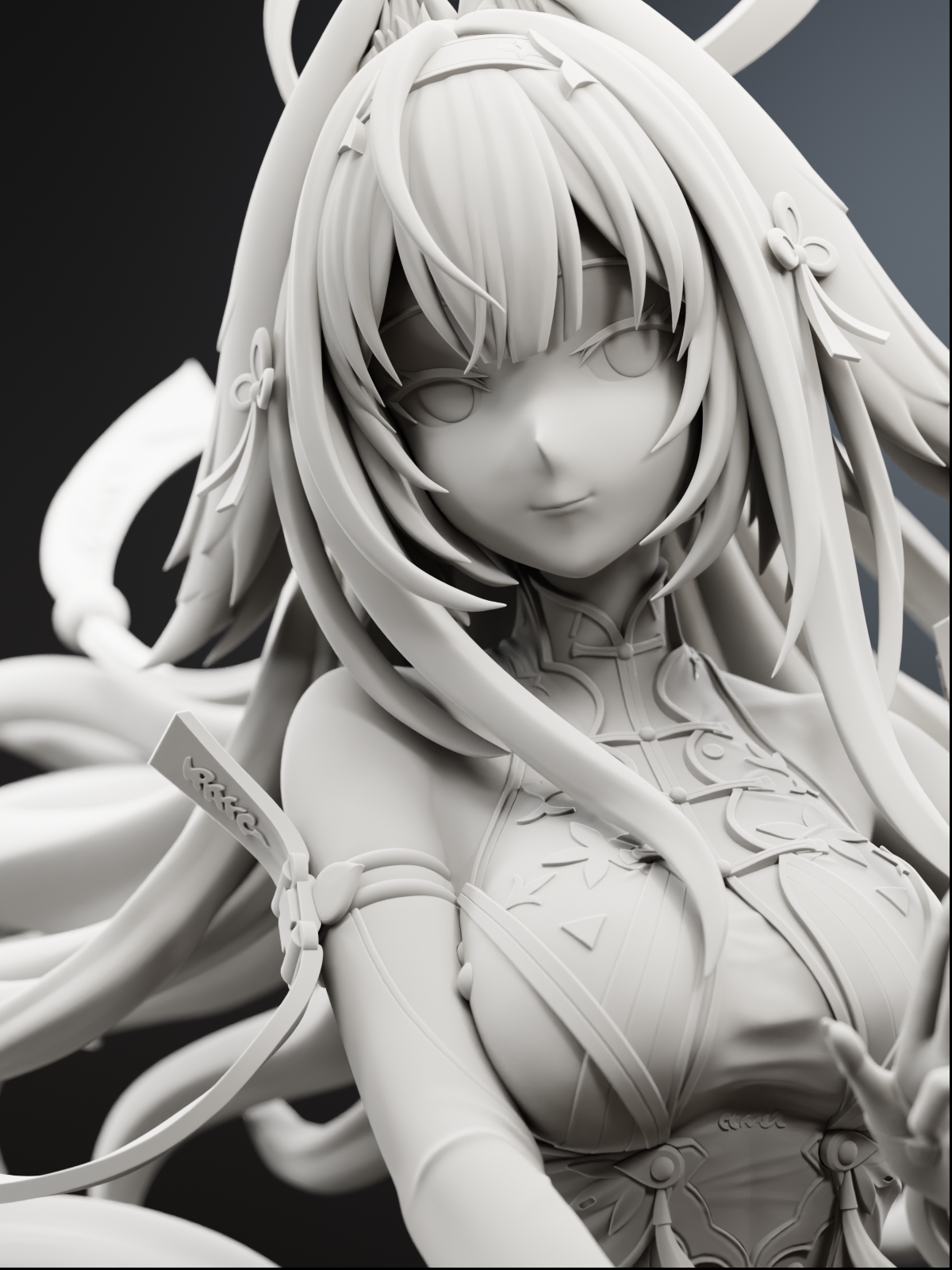 New Eridu Operative Statue