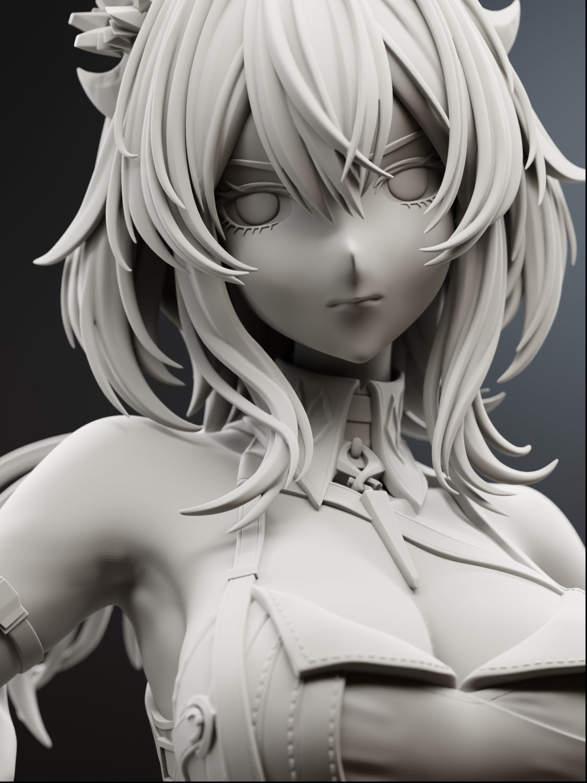 Emberblade Vanguard Statue