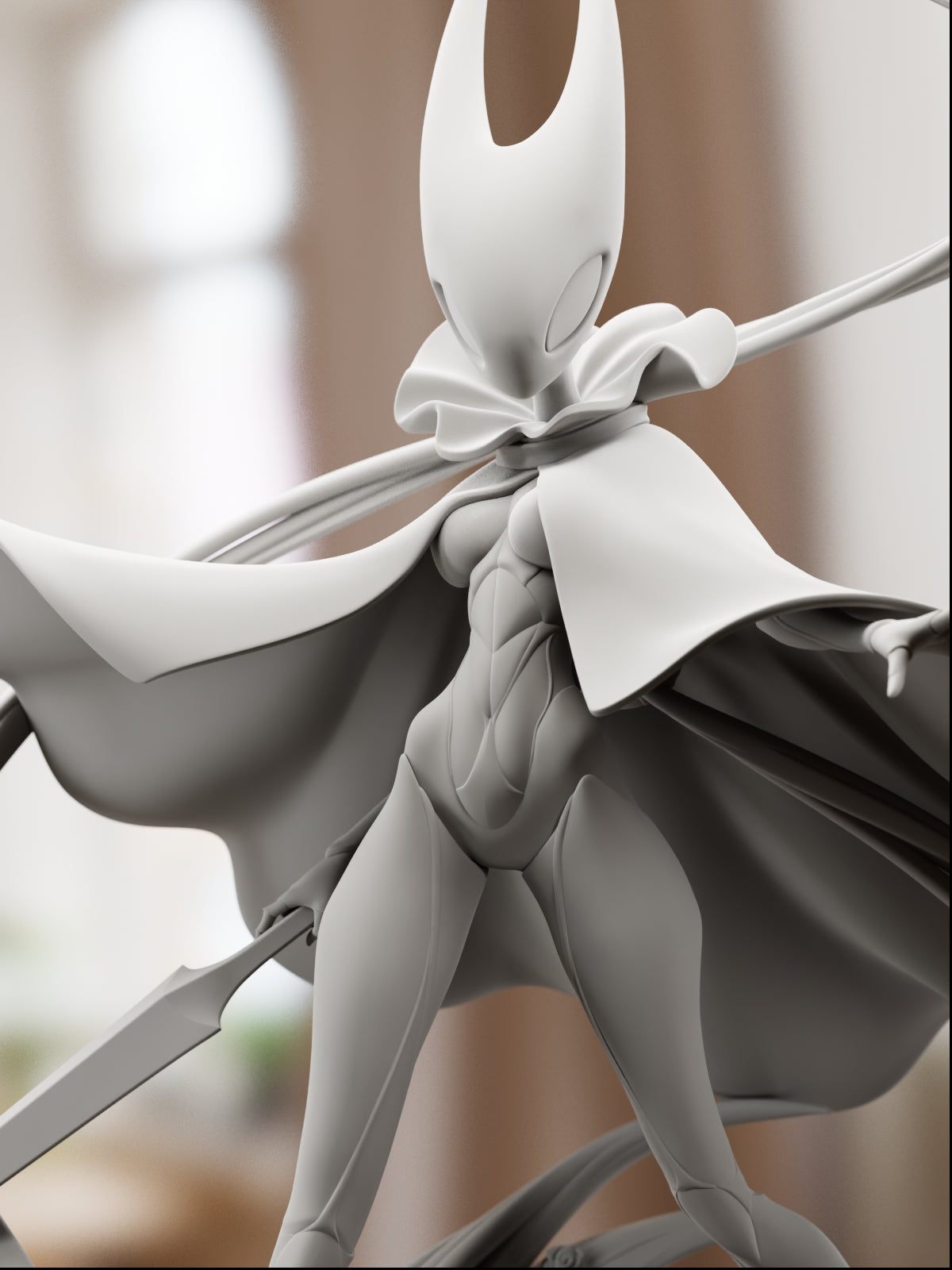 The Silk Sentinel | Maximum Detailed 12K 3D printed figure