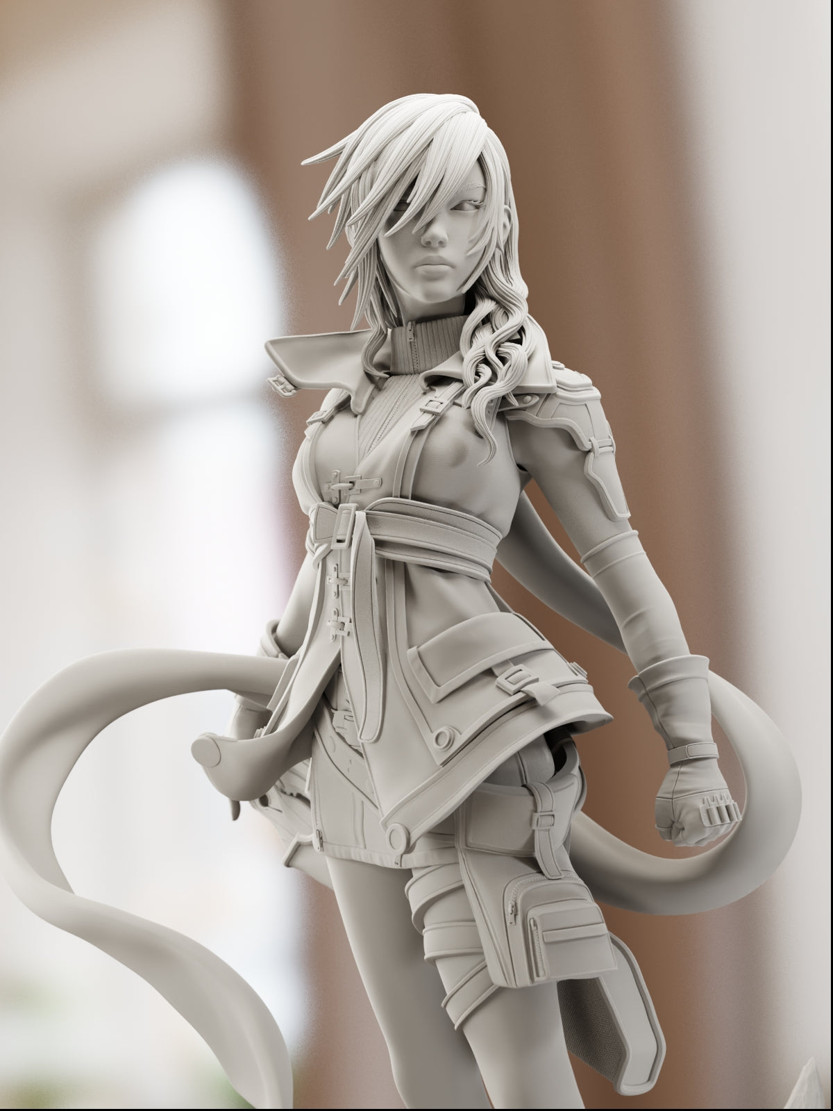 The Gunblade | Maximum Detailed 12K 3D printed figure