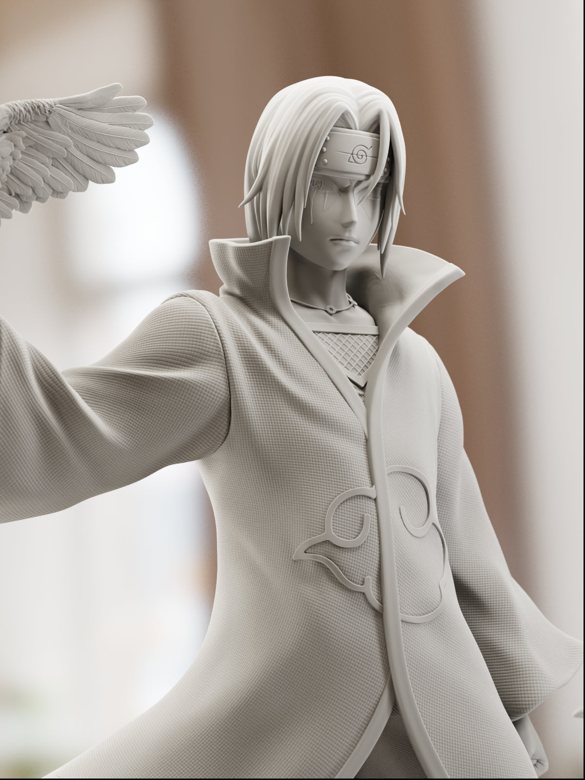 The Silent Ghost | Maximum Detailed 12K 3D Printed Figure