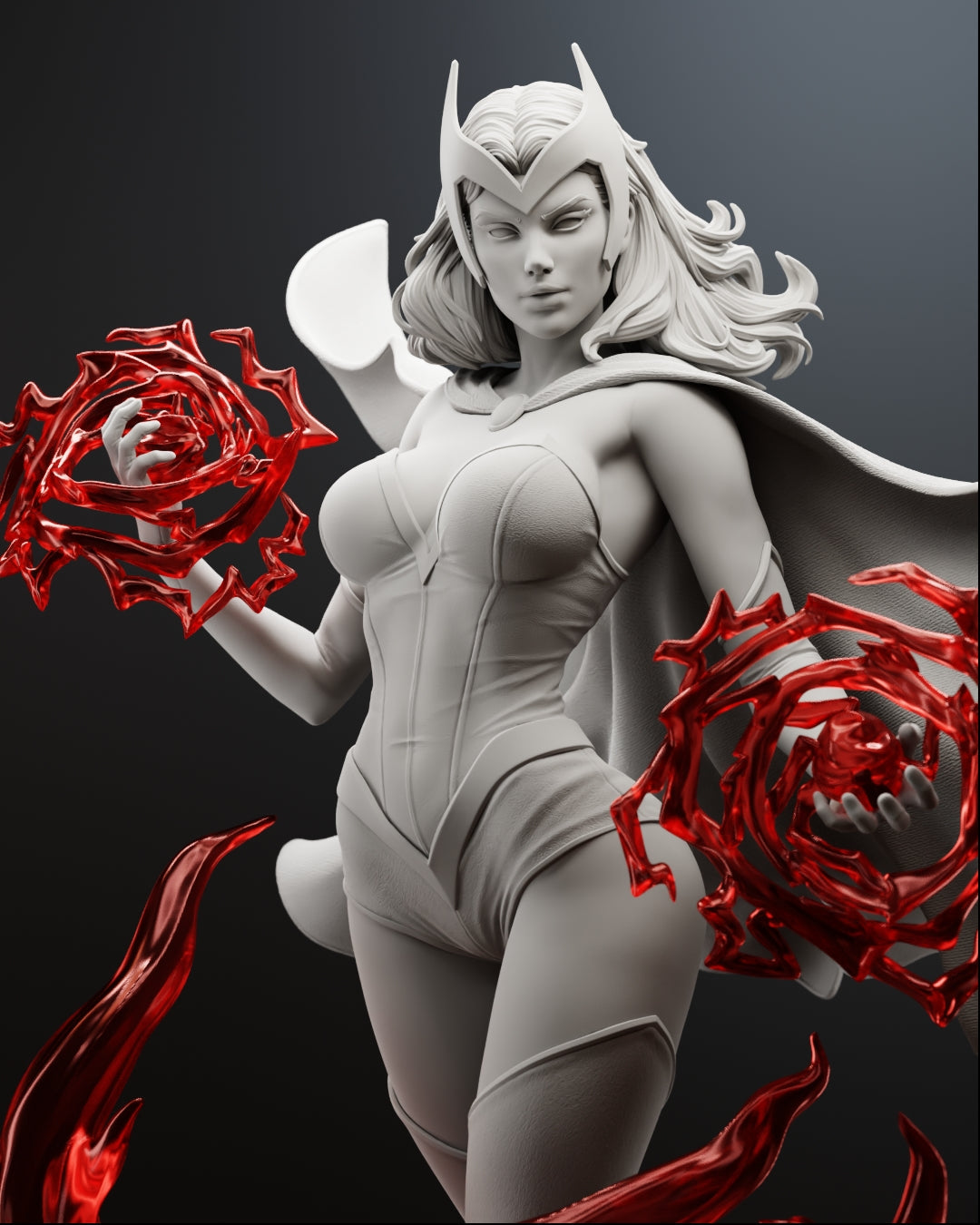 The Chaos Witch Statue