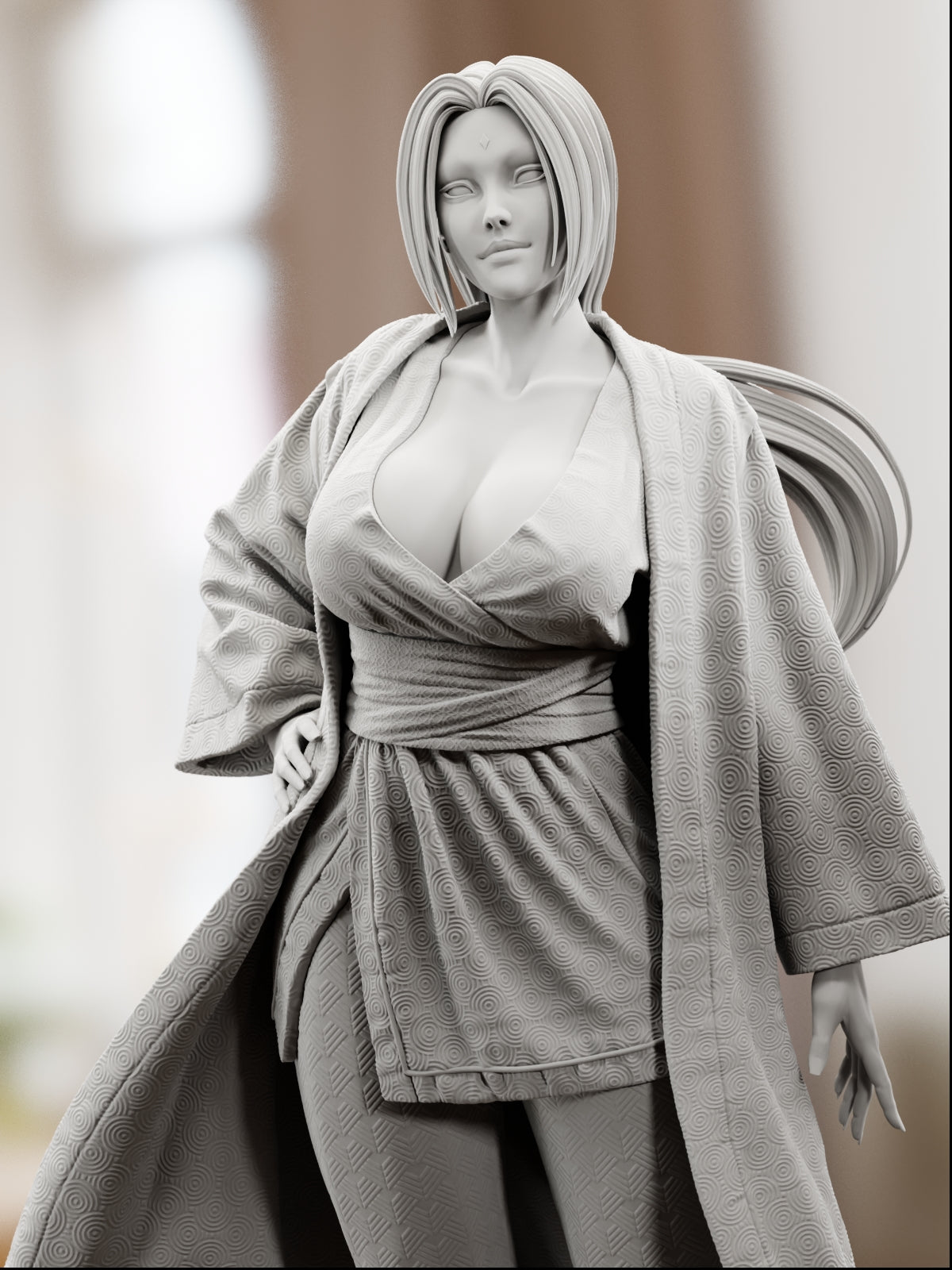 The Slug Princess | Maximum Detailed 12K 3D printed figure