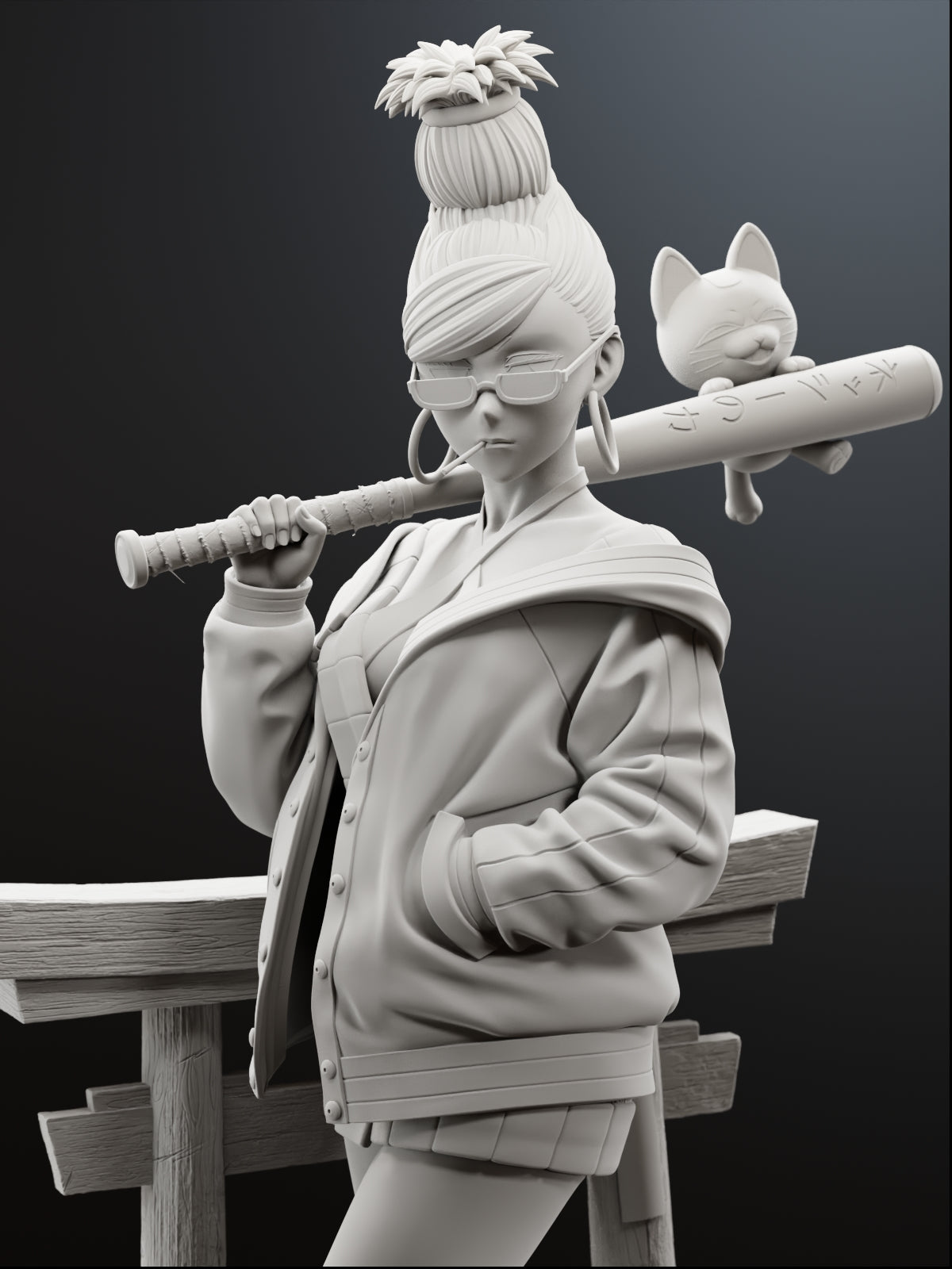 The Spirit Slayer | Maximum Detailed 12K 3D Printed Figure