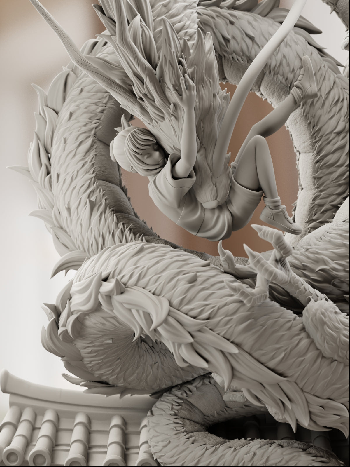 The Spirited Duo | Maximum Detailed 12K 3D printed figure