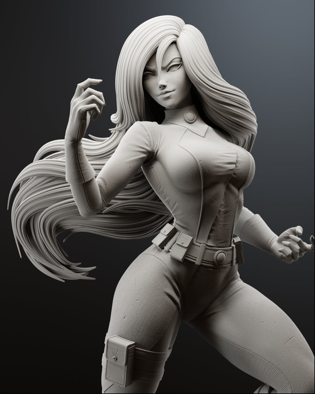 The Neon Nemesis Statue