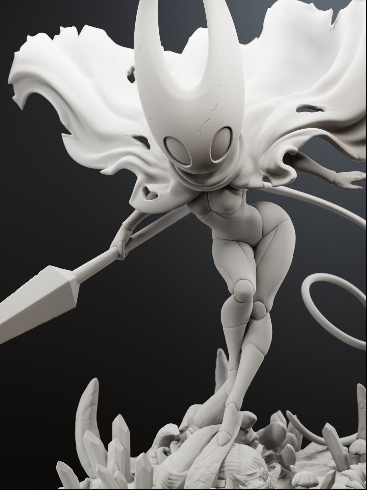 The Stinging Grace | Maximum Detailed 12K 3D printed figure
