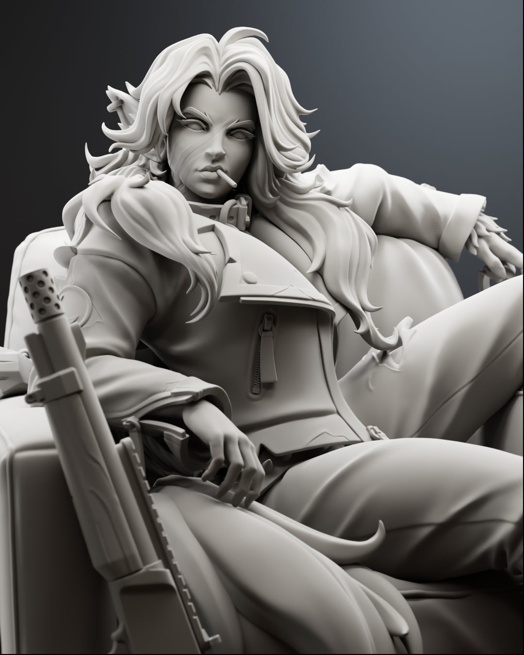 The Bounty Wolf Statue