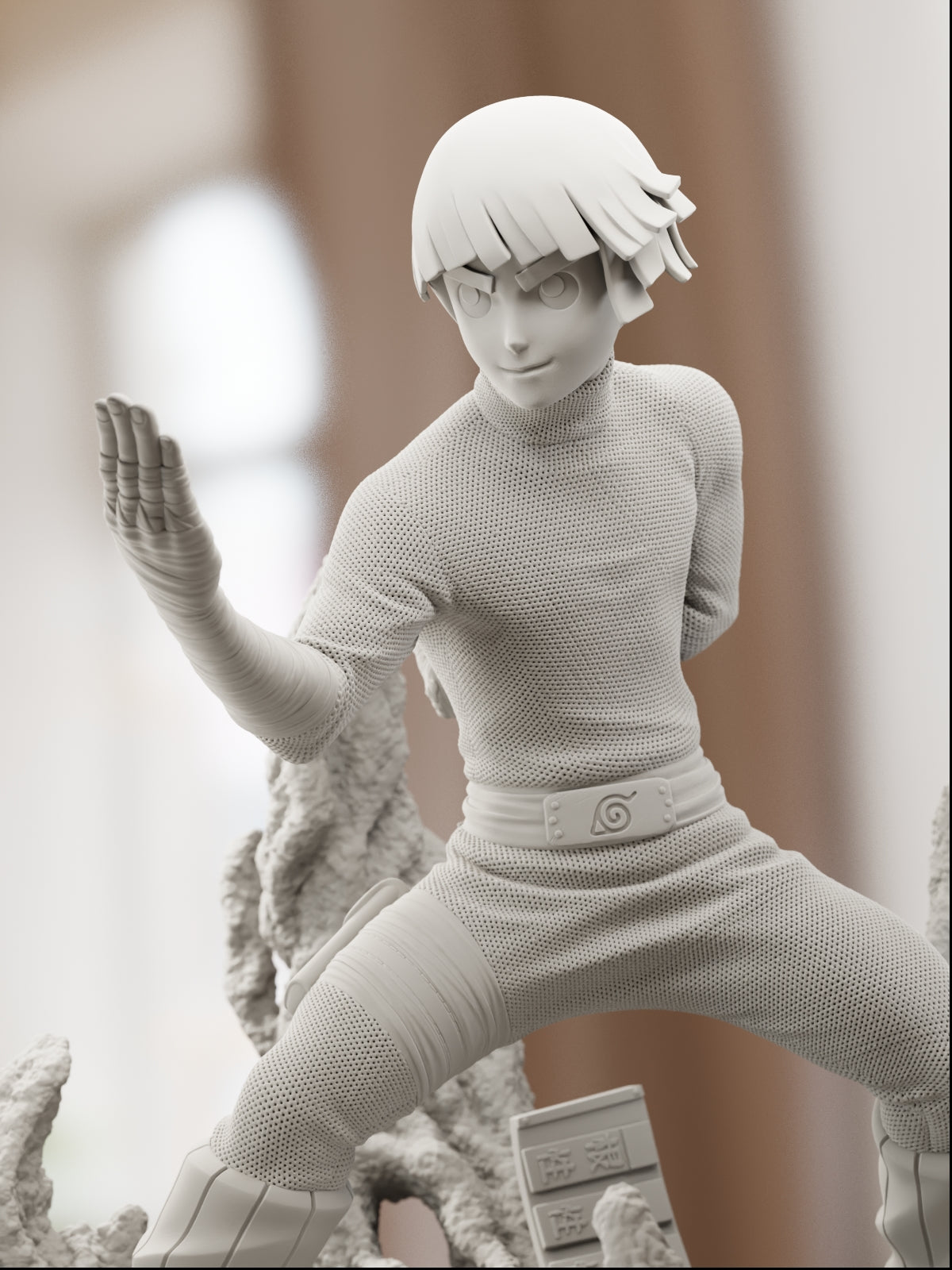 The Taijutsu Master | Maximum Detailed 12K 3D printed figure