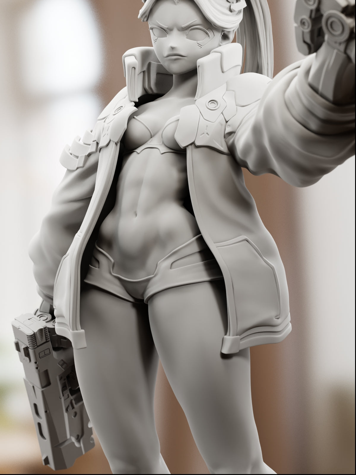 The Loose Cannon | Maximum Detailed 12K 3D printed figure