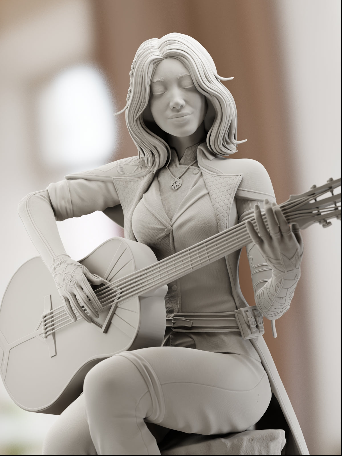 The Expedition Song | Maximum Detailed 12K 3D printed figure
