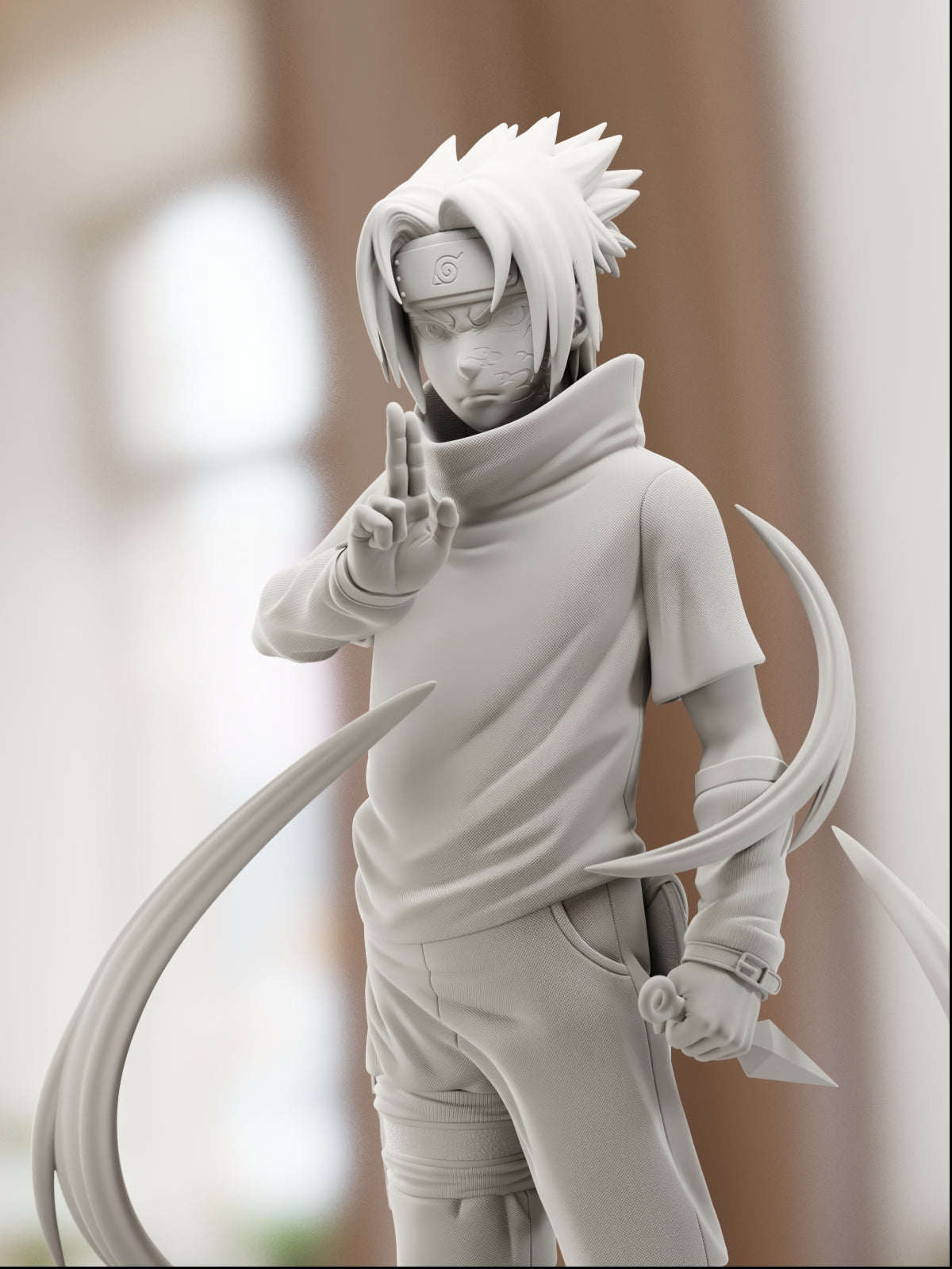 The Rogue Ninja | Maximum Detailed 12K 3D Printed Figure