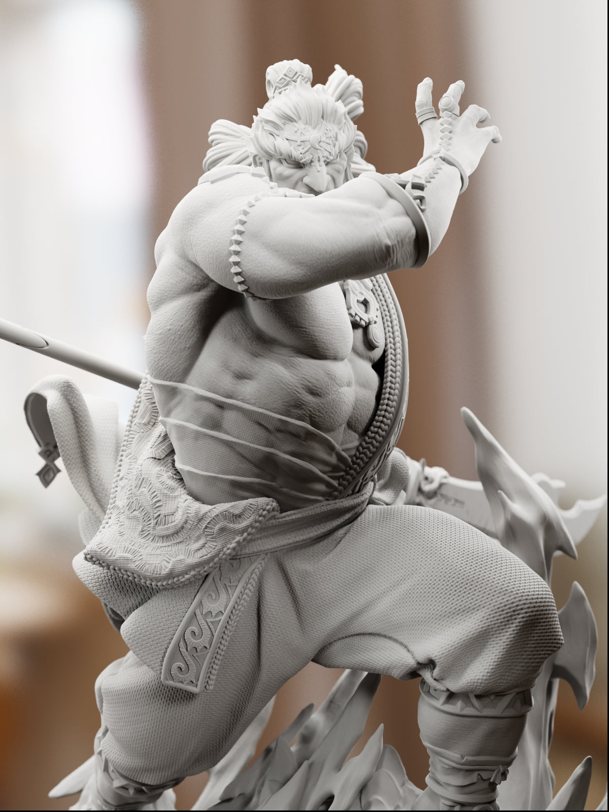 The Demon King | Maximum Detailed 12K 3D printed figure
