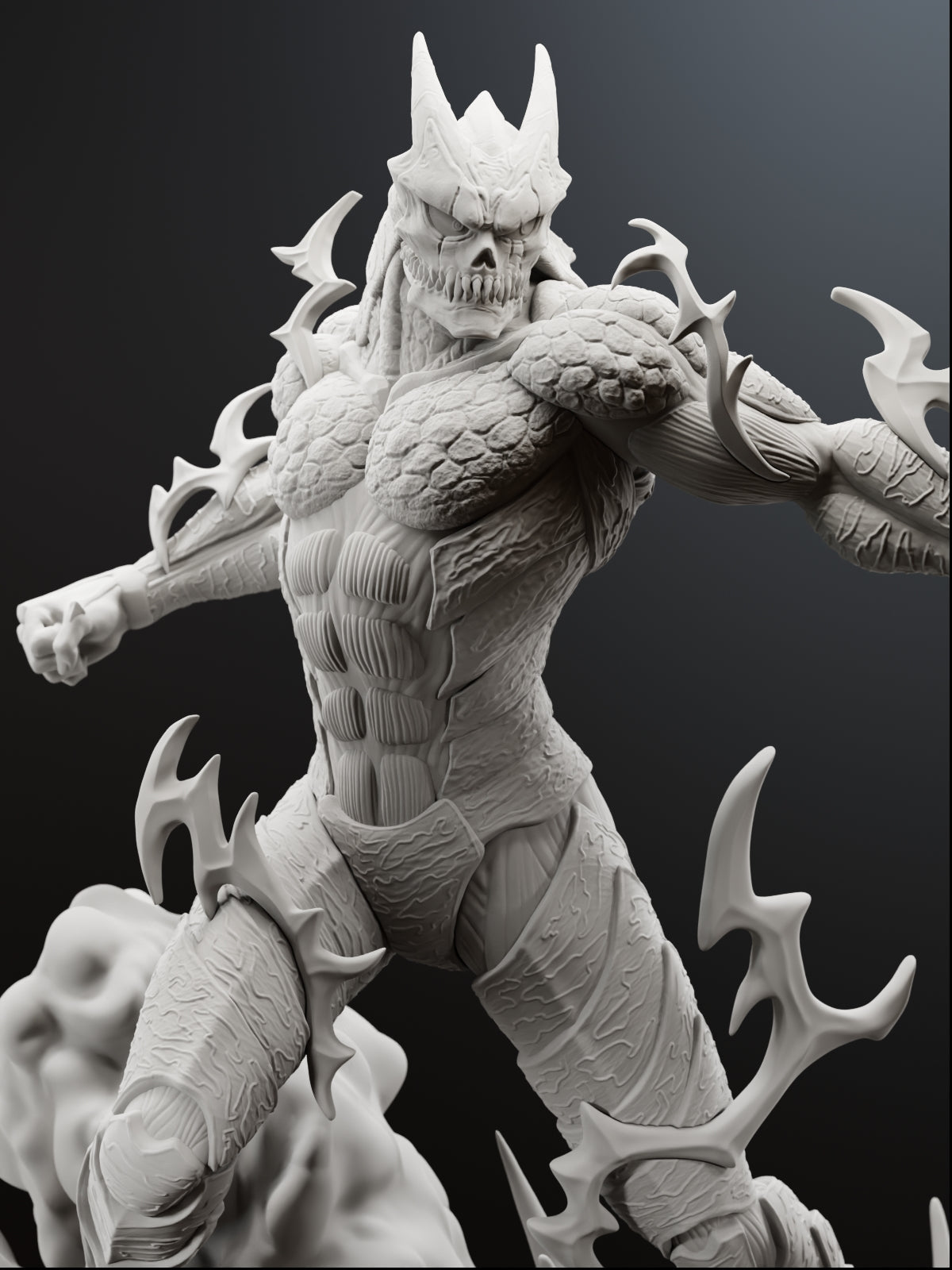The Kaiju Statue
