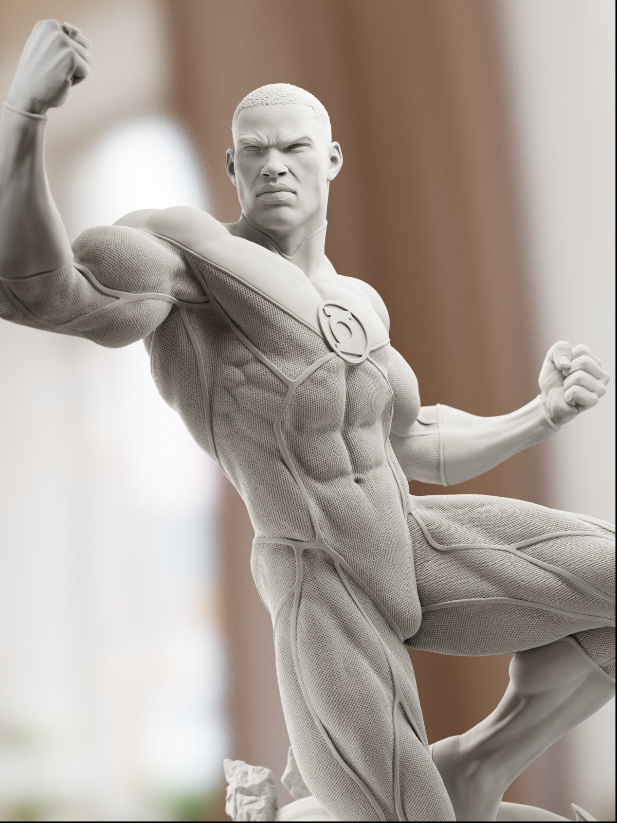 The Cosmic Sentinel | Maximum Detailed 12K 3D printed figure