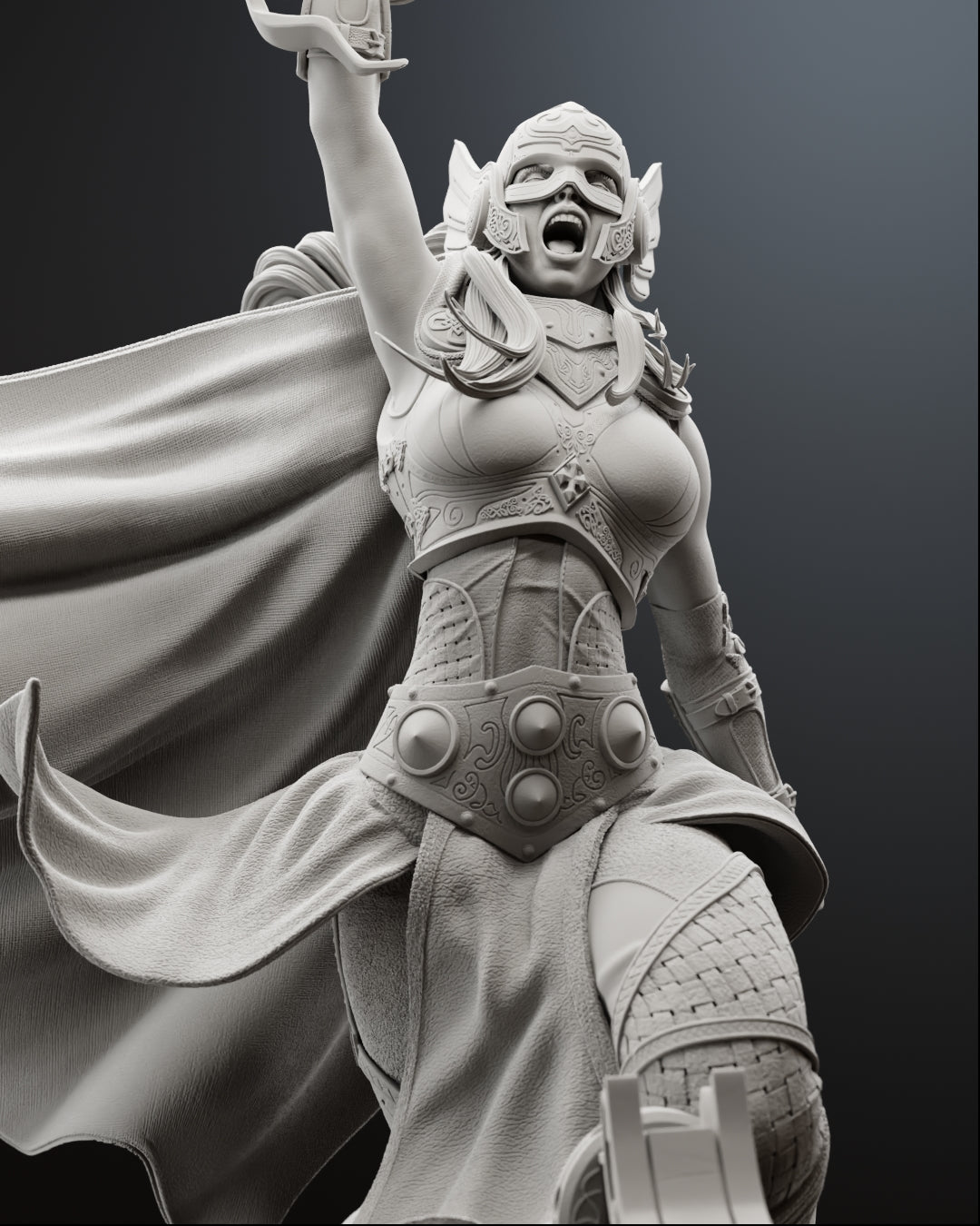 The Mighty Thunder | Maximum Detailed 12K 3D printed figure