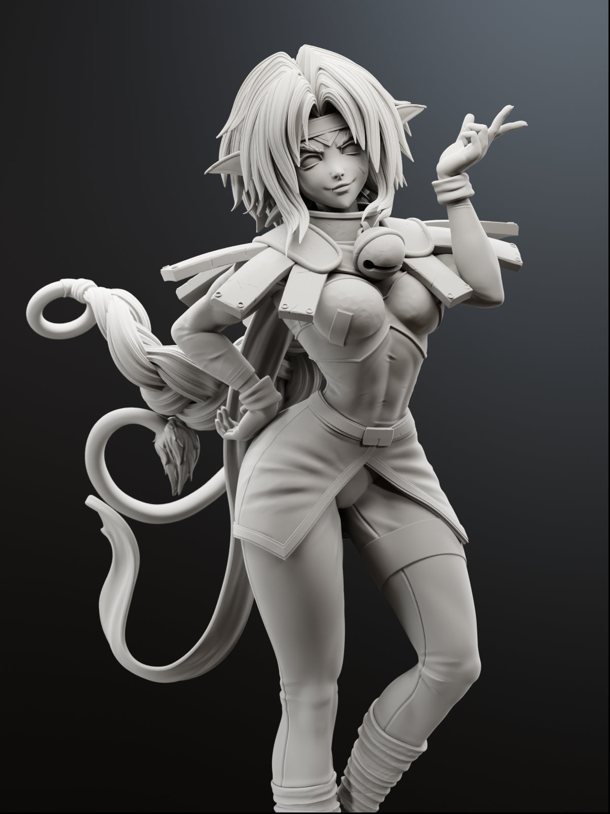 The Wild Heart | Maximum Detailed 12K 3D printed figure