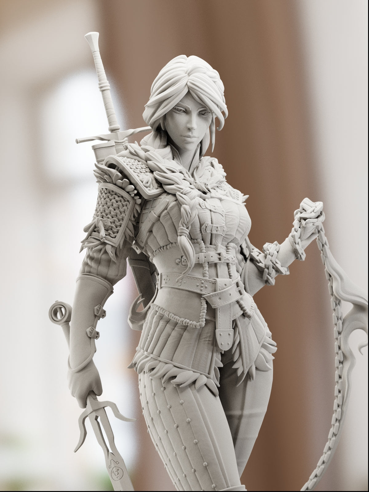 The Realmwalker | Maximum Detailed 12K 3D printed figure
