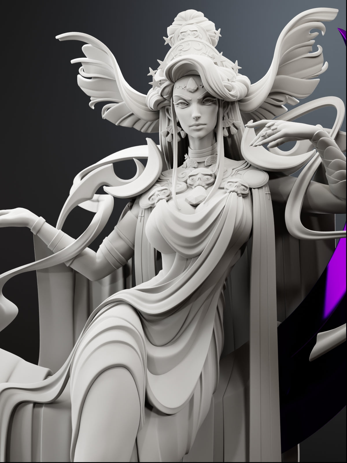 Mother Night | Maximum Detailed 12K 3D printed figure