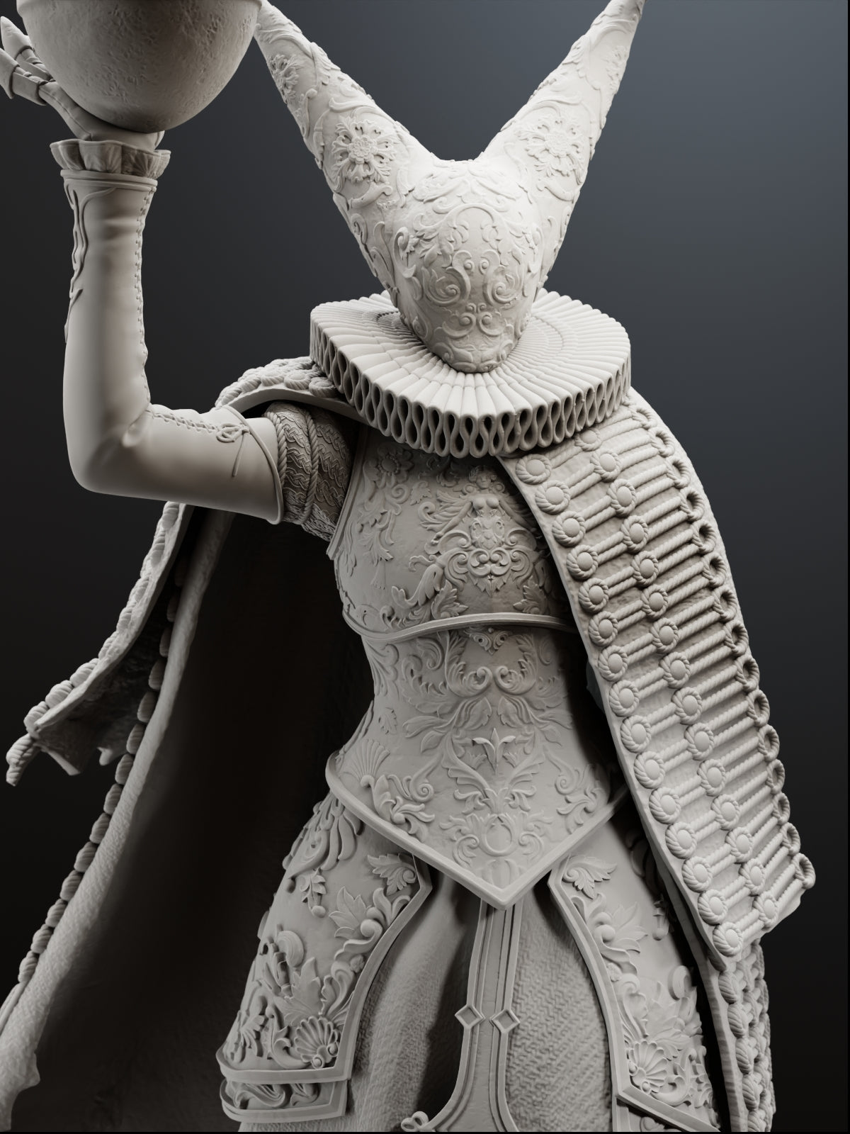 The Artillery Witch Statue