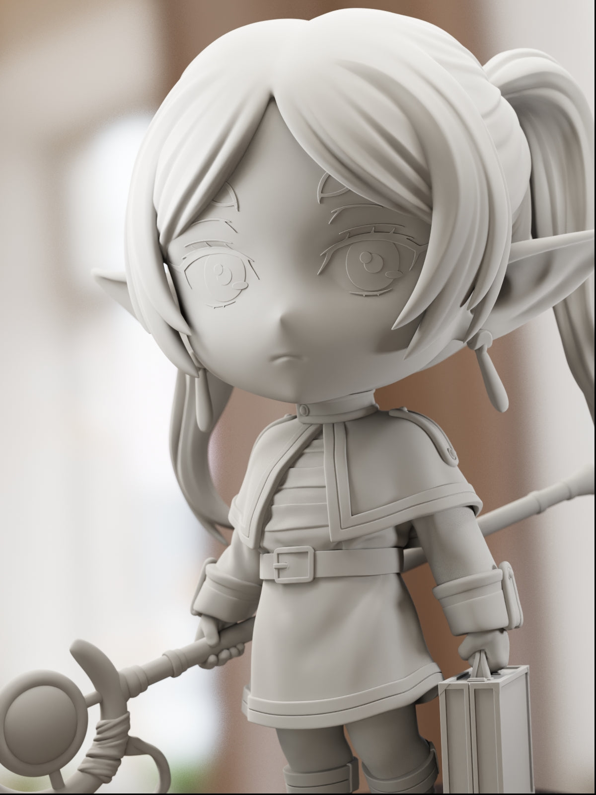 Tiny Mage of Eternity | Maximum Detailed 12K 3D printed figure