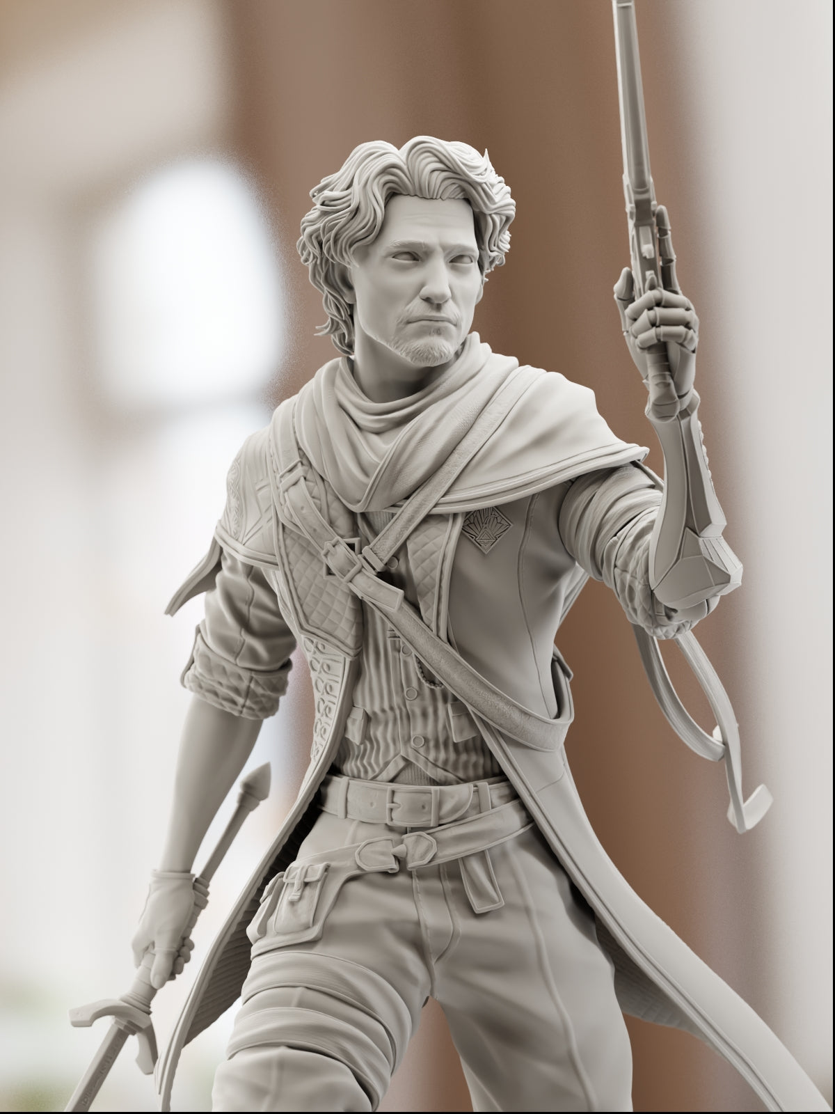 The Commander | Maximum Detailed 12K 3D printed figure