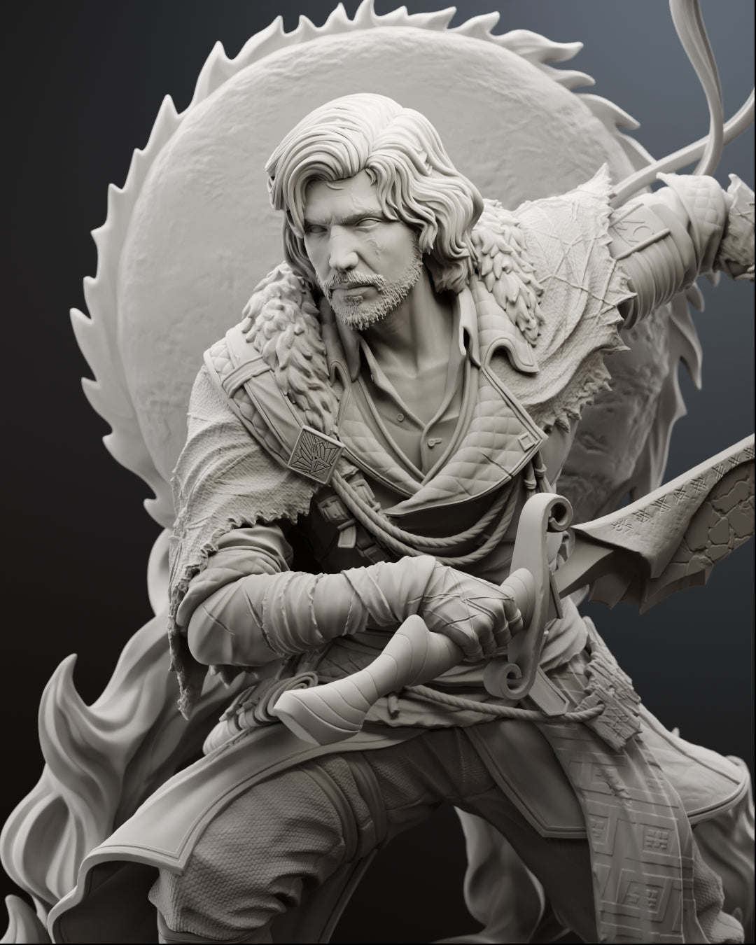 Eclipse Blade Verso Statue
