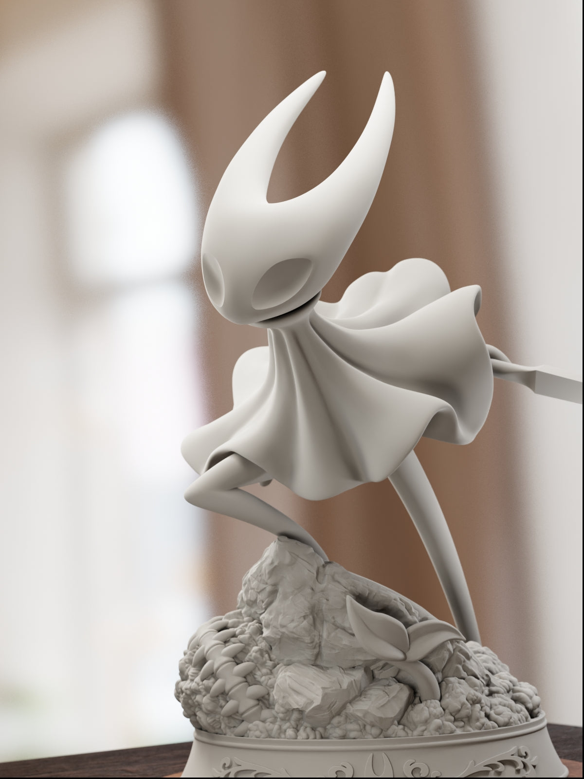 The Needle Knight | Maximum Detailed 12K 3D printed figure