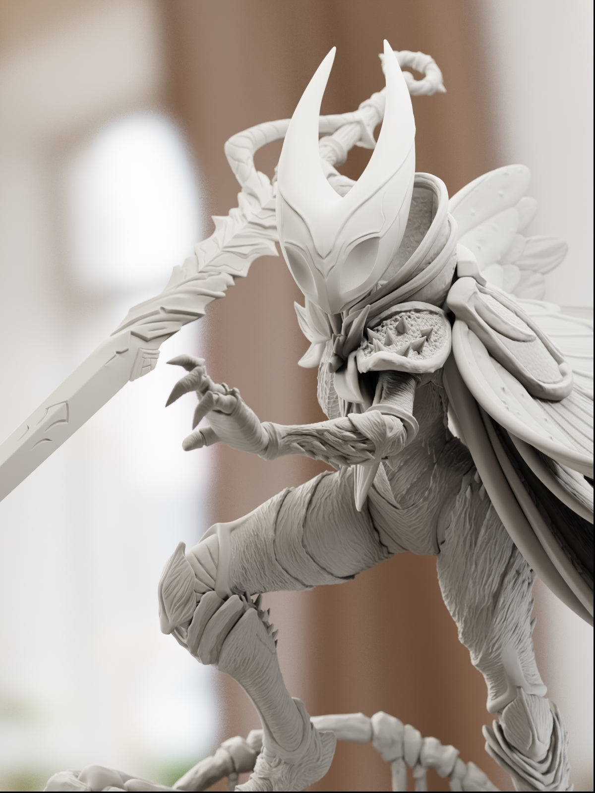 The Thread Sentinel | Maximum Detailed 12K 3D printed figure