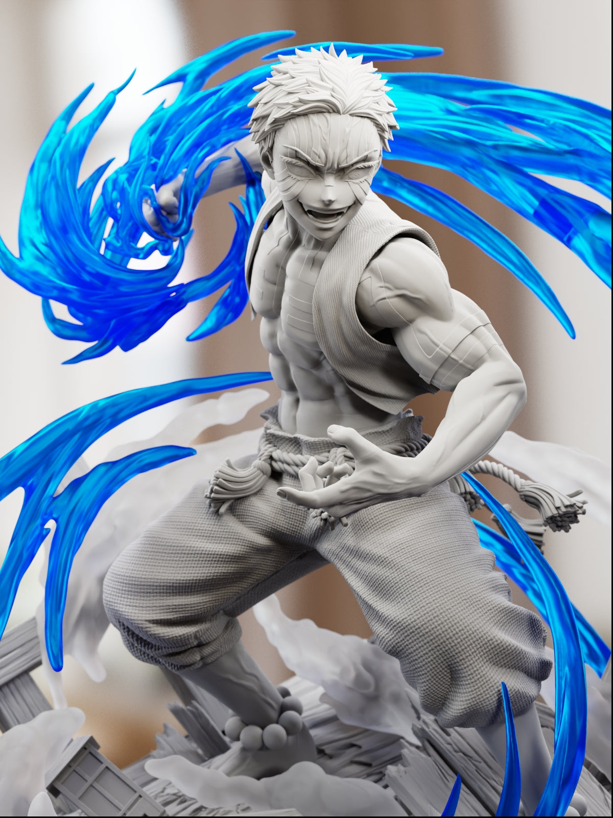 Upper Moon Three | Maximum Detailed 12K 3D printed figure