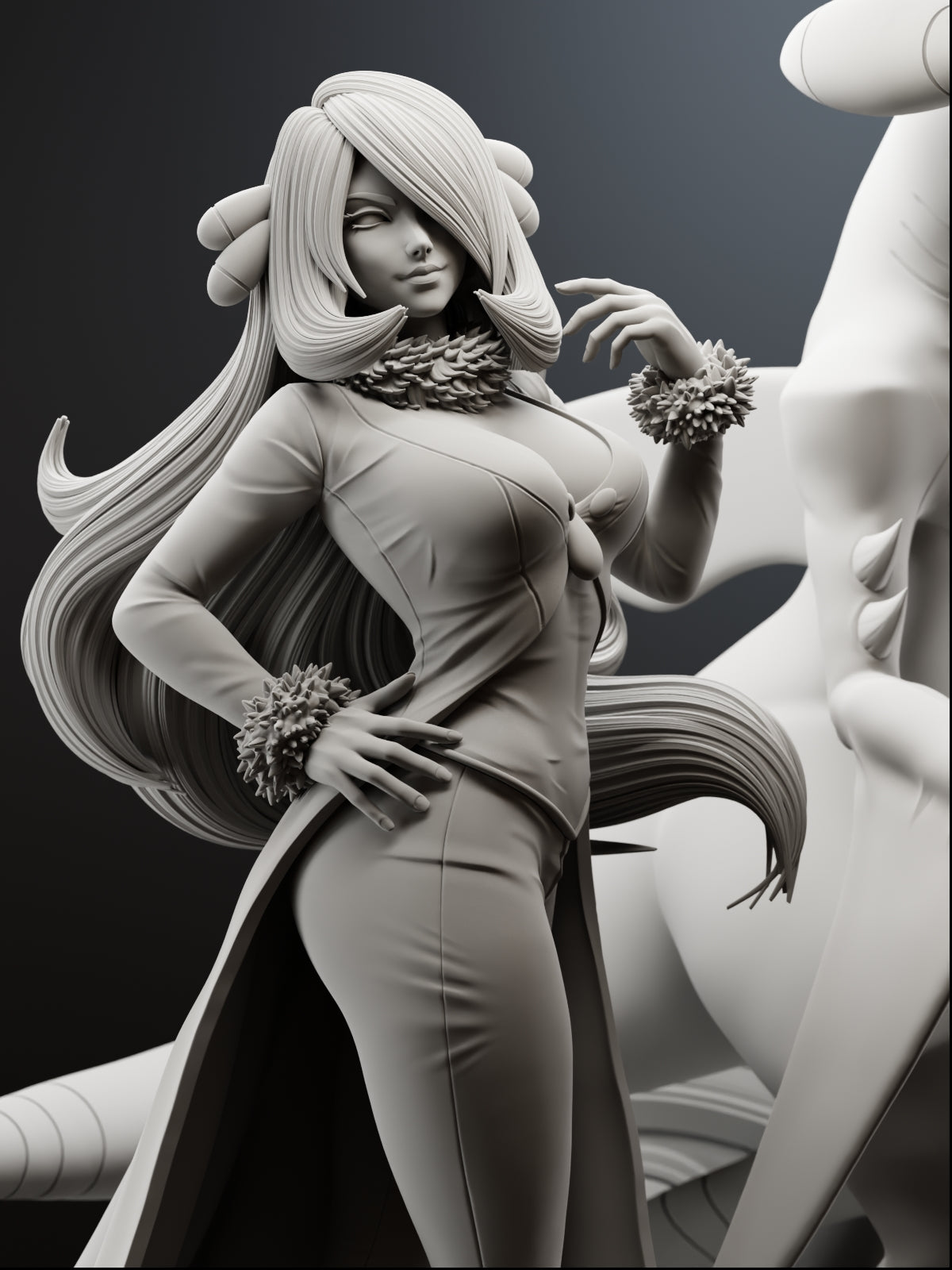 Champion of Sinnoh | Maximum Detailed 12K 3D printed figure