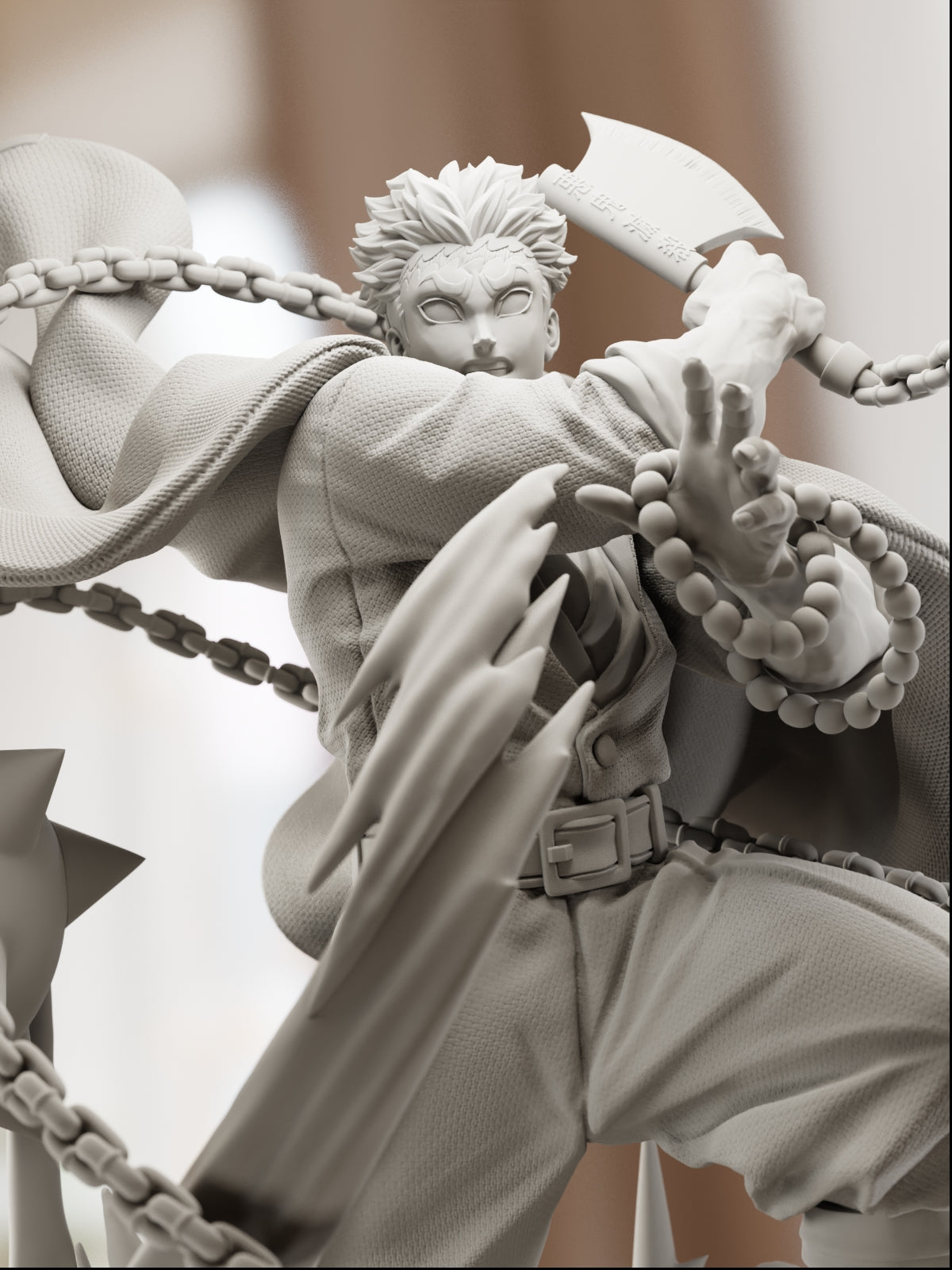 The Power and Faith | Maximum Detailed 12K 3D printed figure