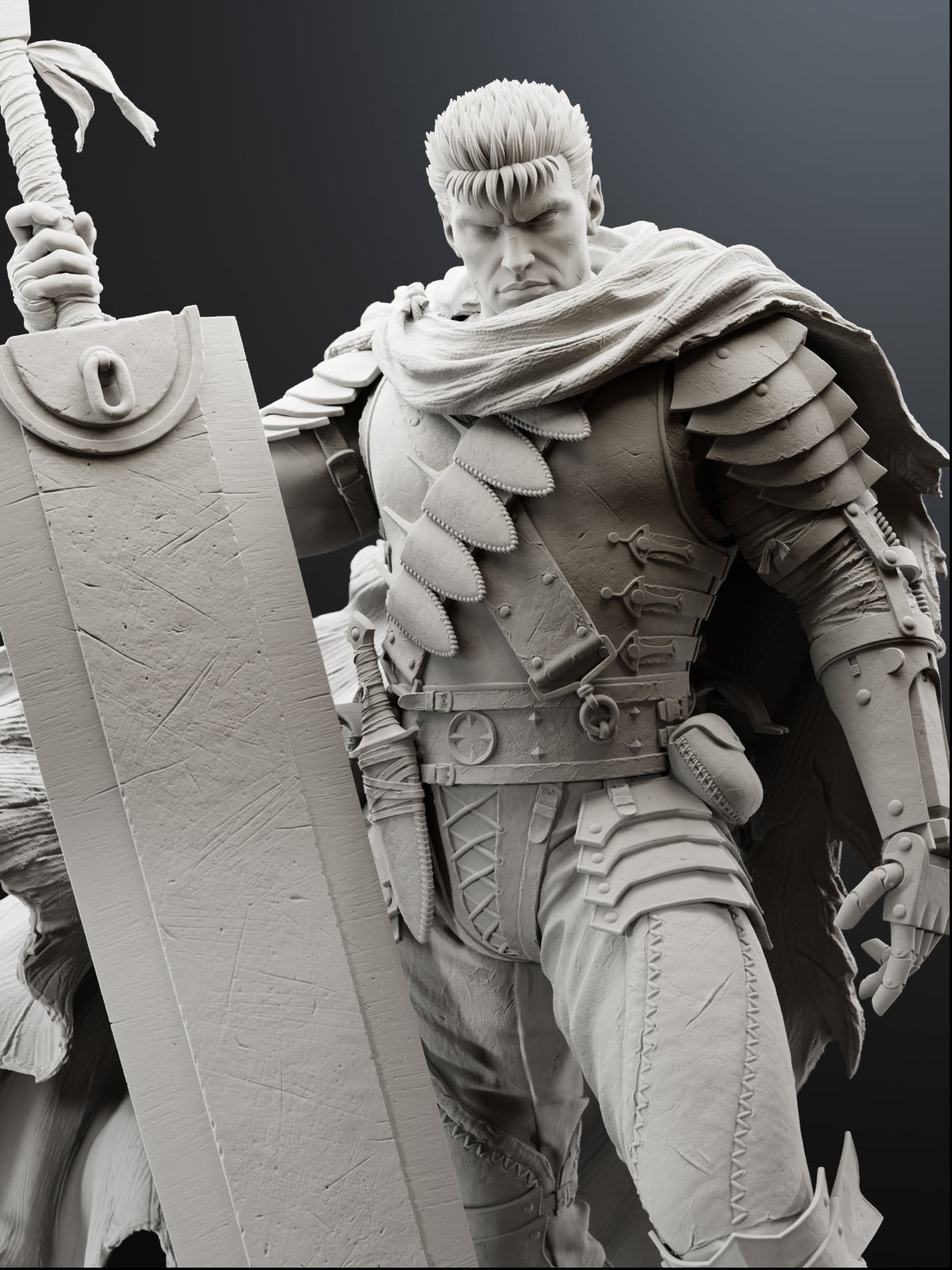 The Black Sword Statue